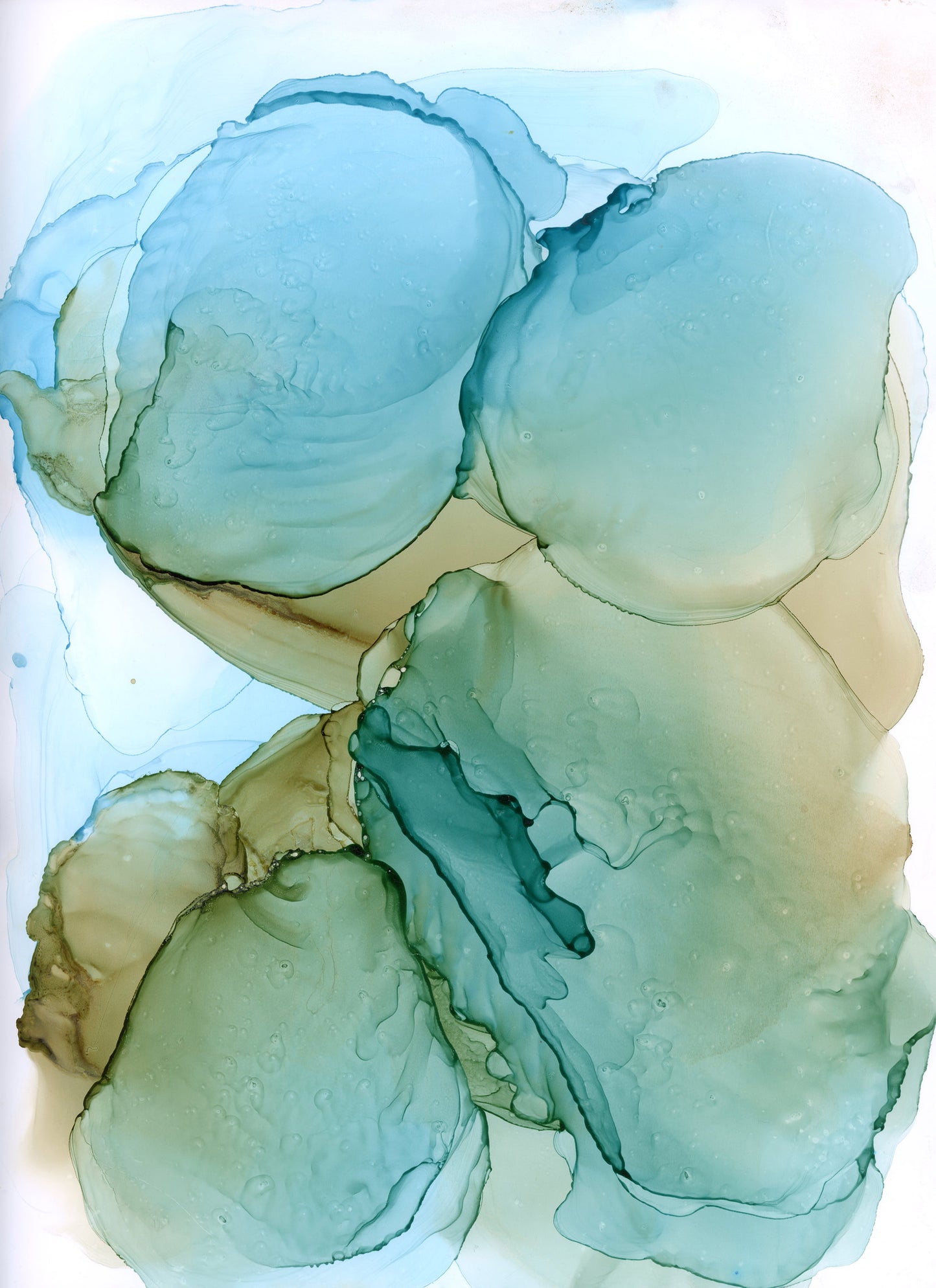 Scanned painting showing details and colors.