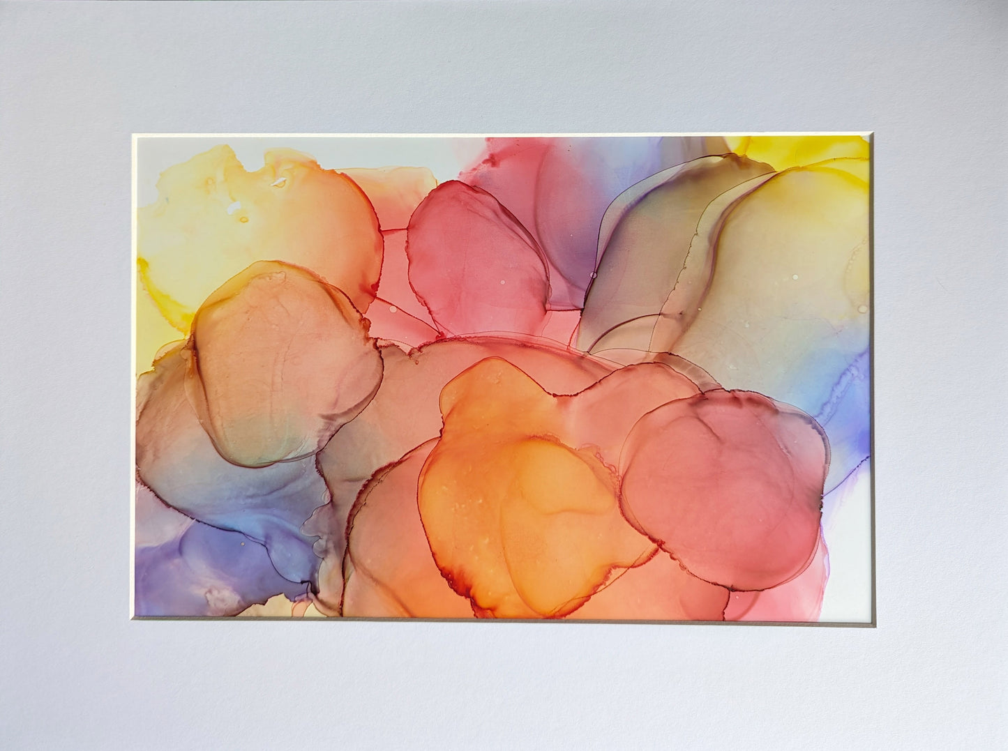 Sundrenched Glow shown with a white mat.