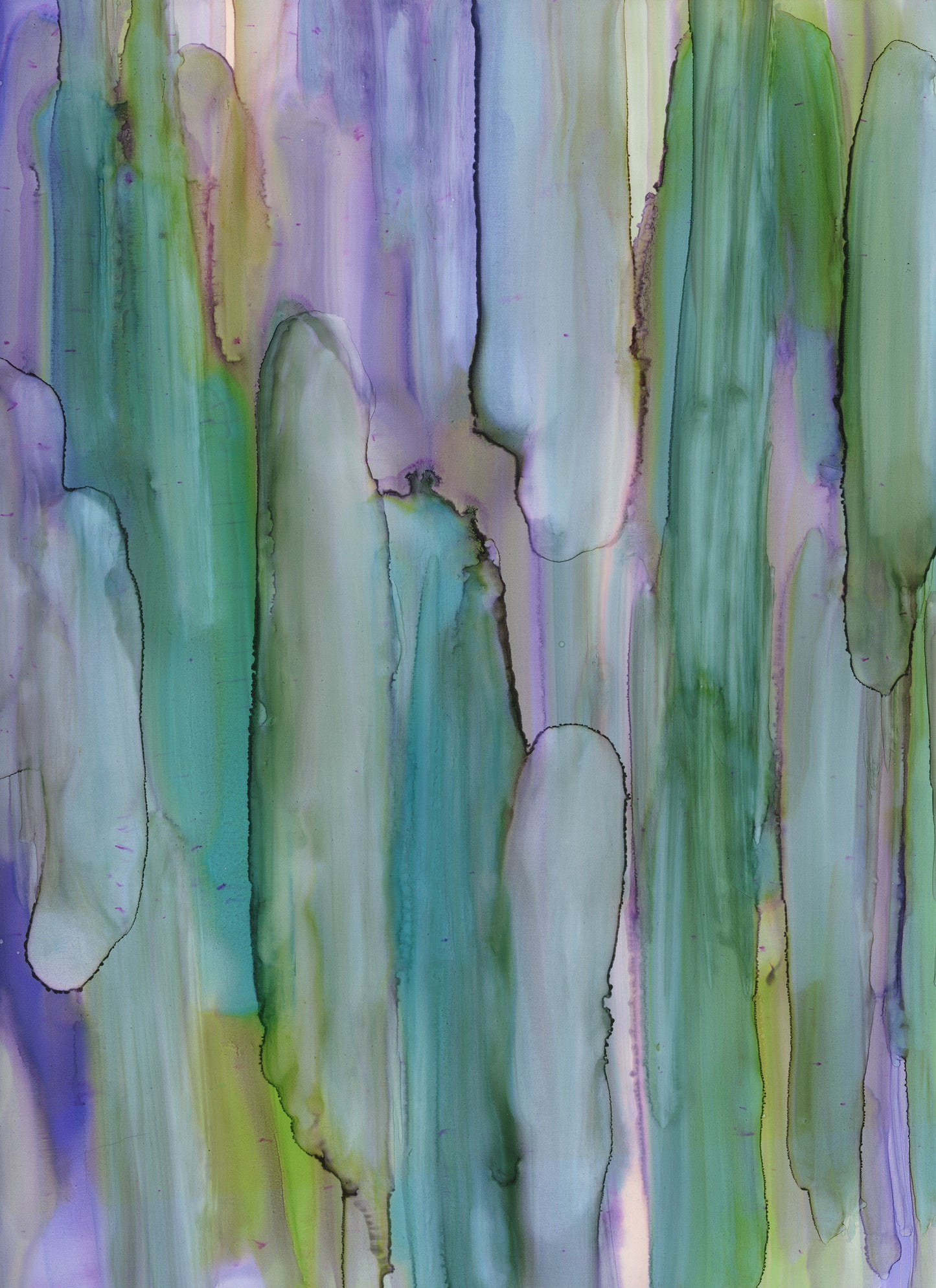Scanned painting showing details and colors.