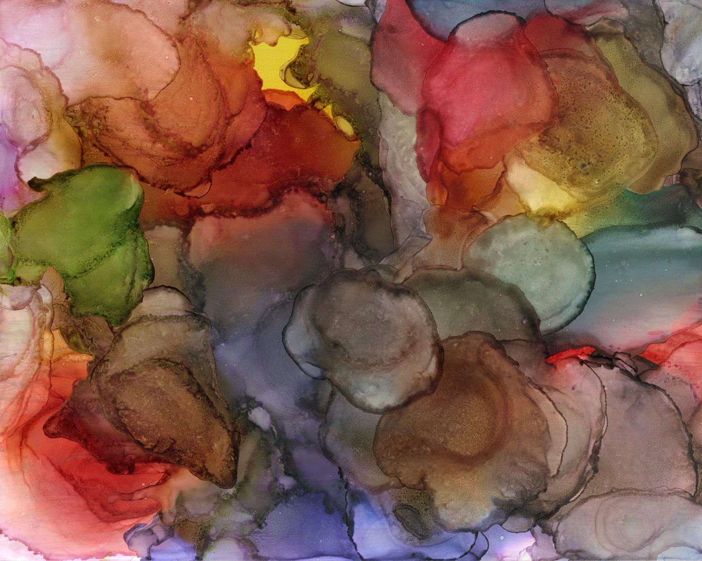 Scanned painting showing details and colors.