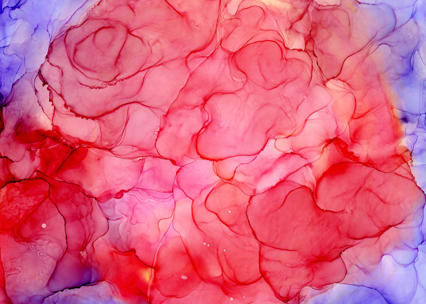 heart of fire | abstract art original