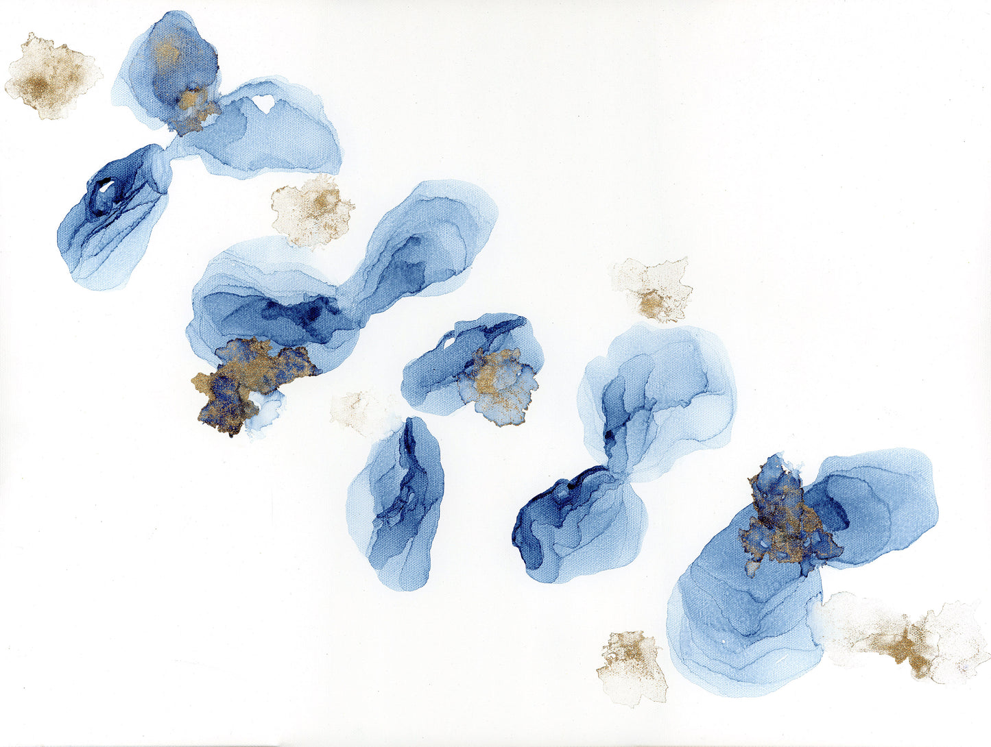 held between | abstract original art