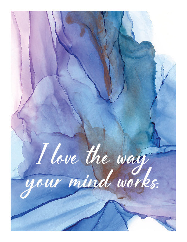 simple birthday wishes for friend | wishing you well | I love the way your mind works