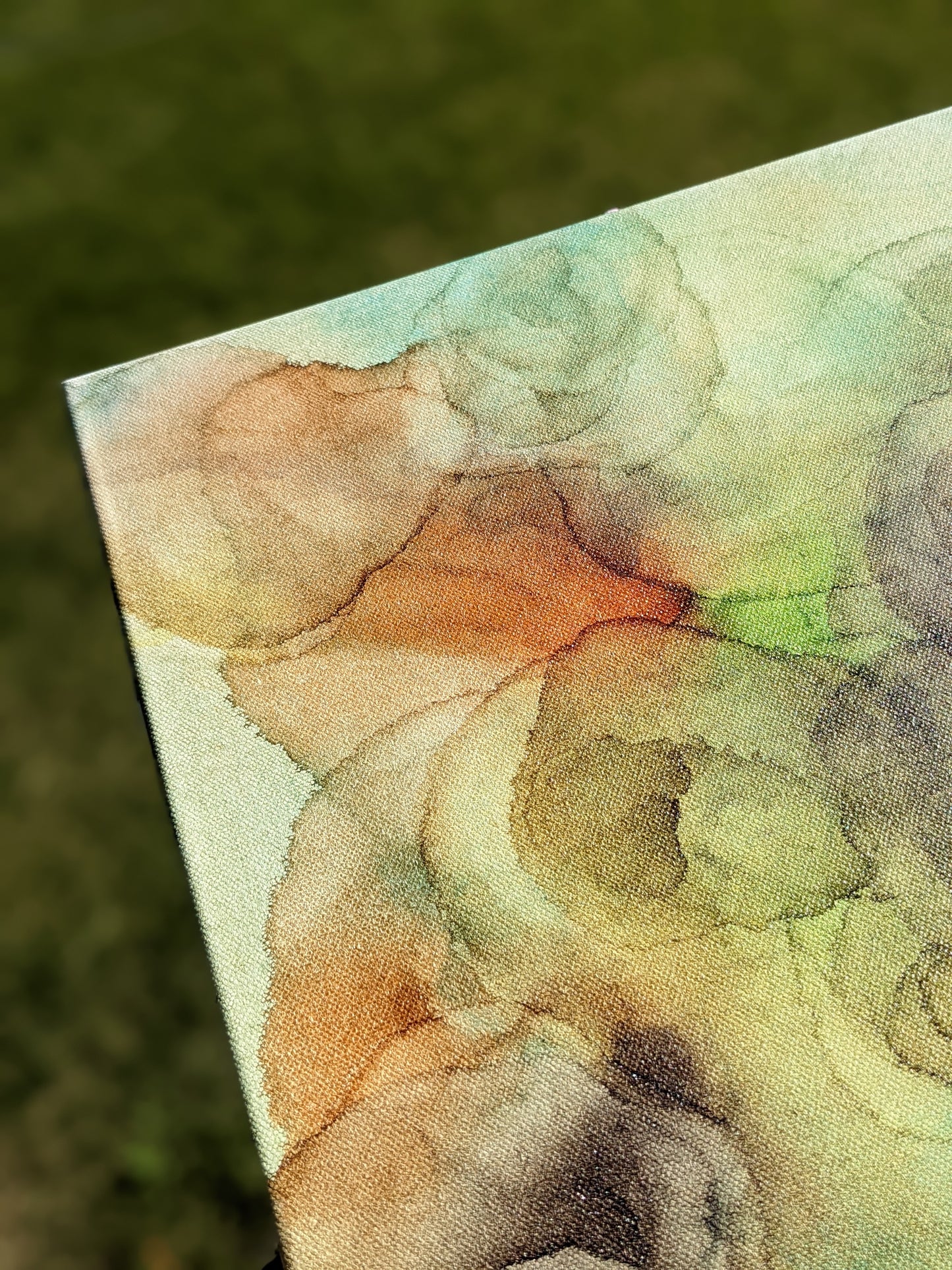 backwoods | woodland escape | abstract art original