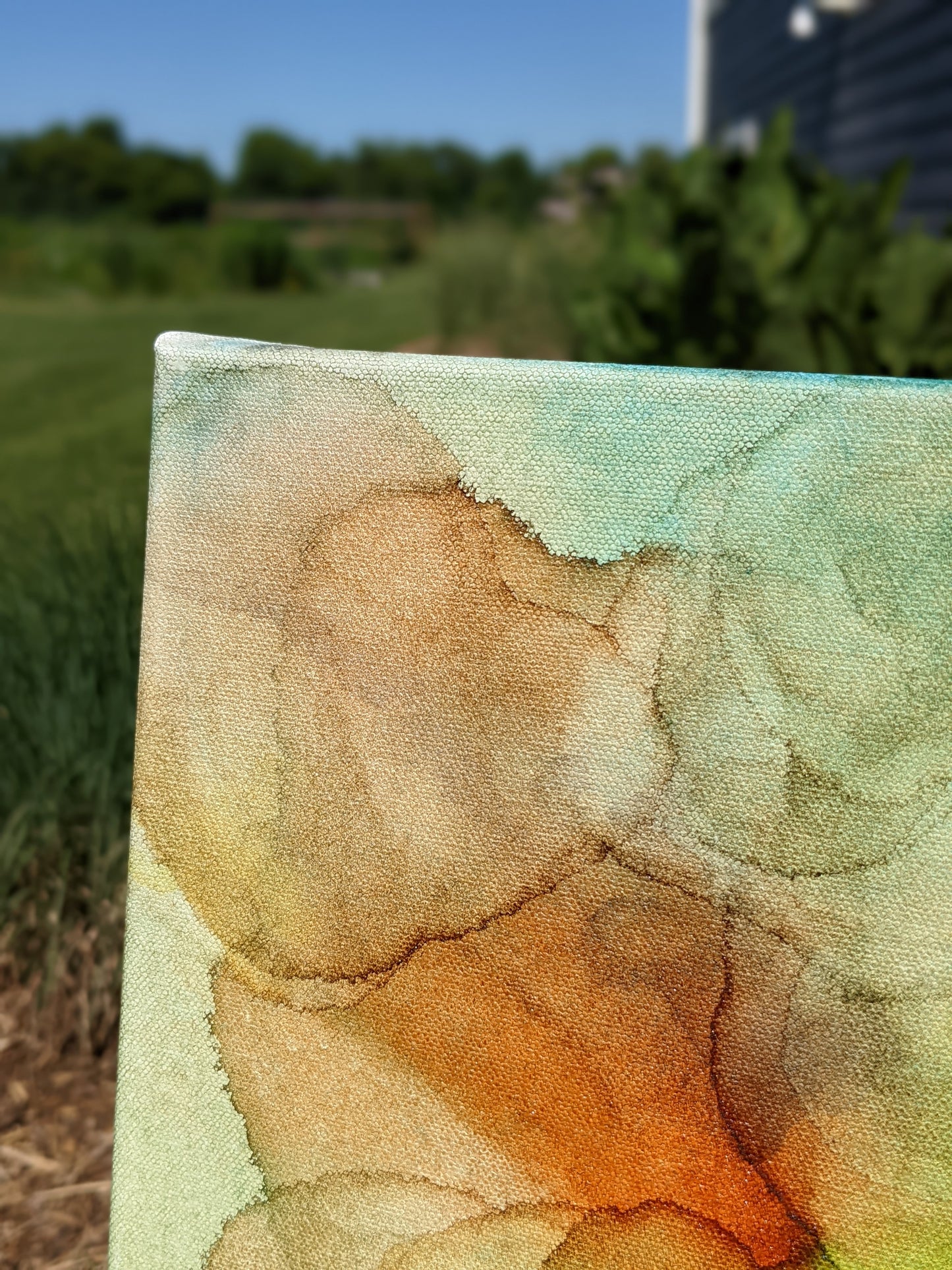 backwoods | woodland escape | abstract art original