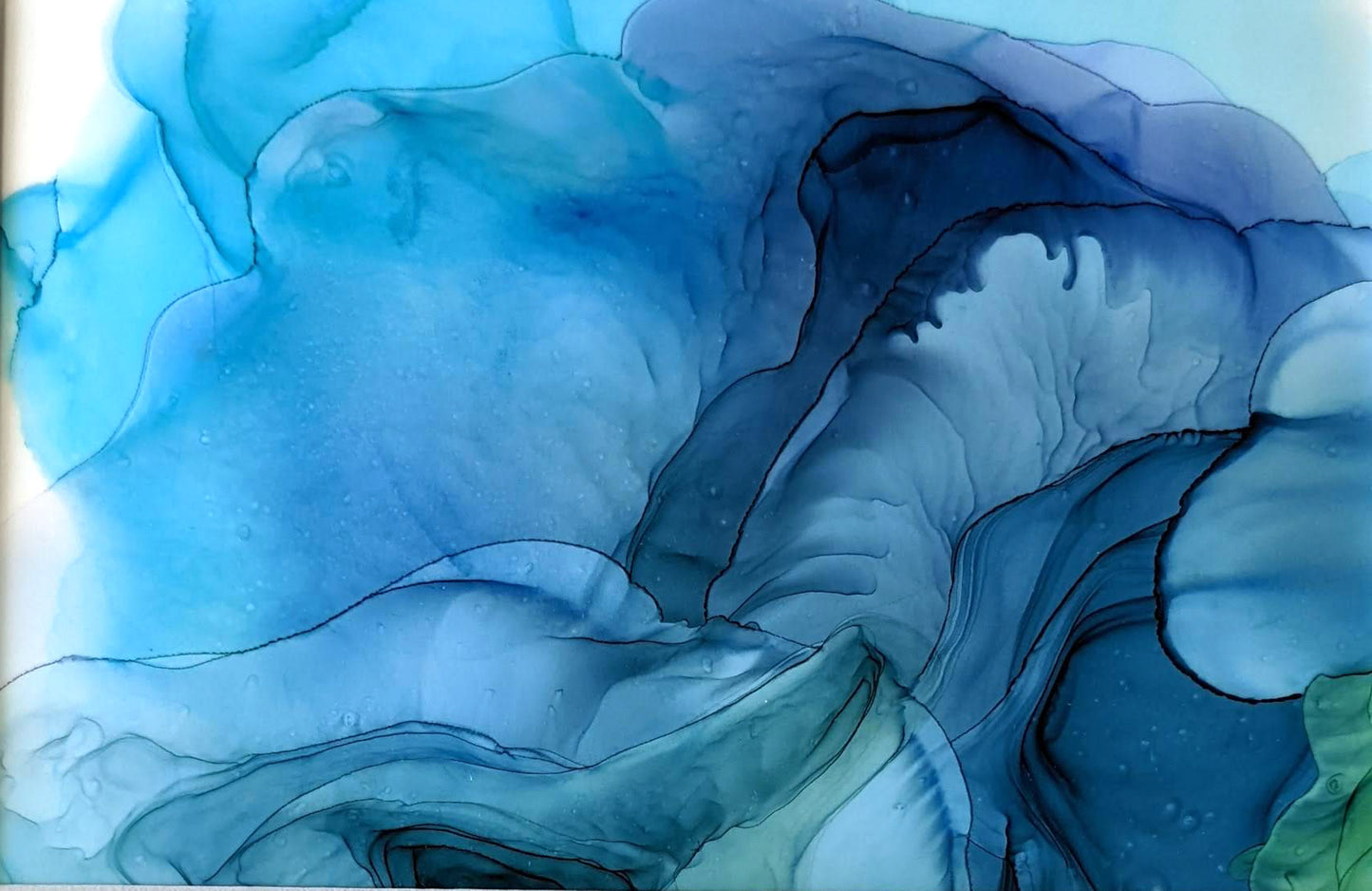 Scanned painting showing details and colors.