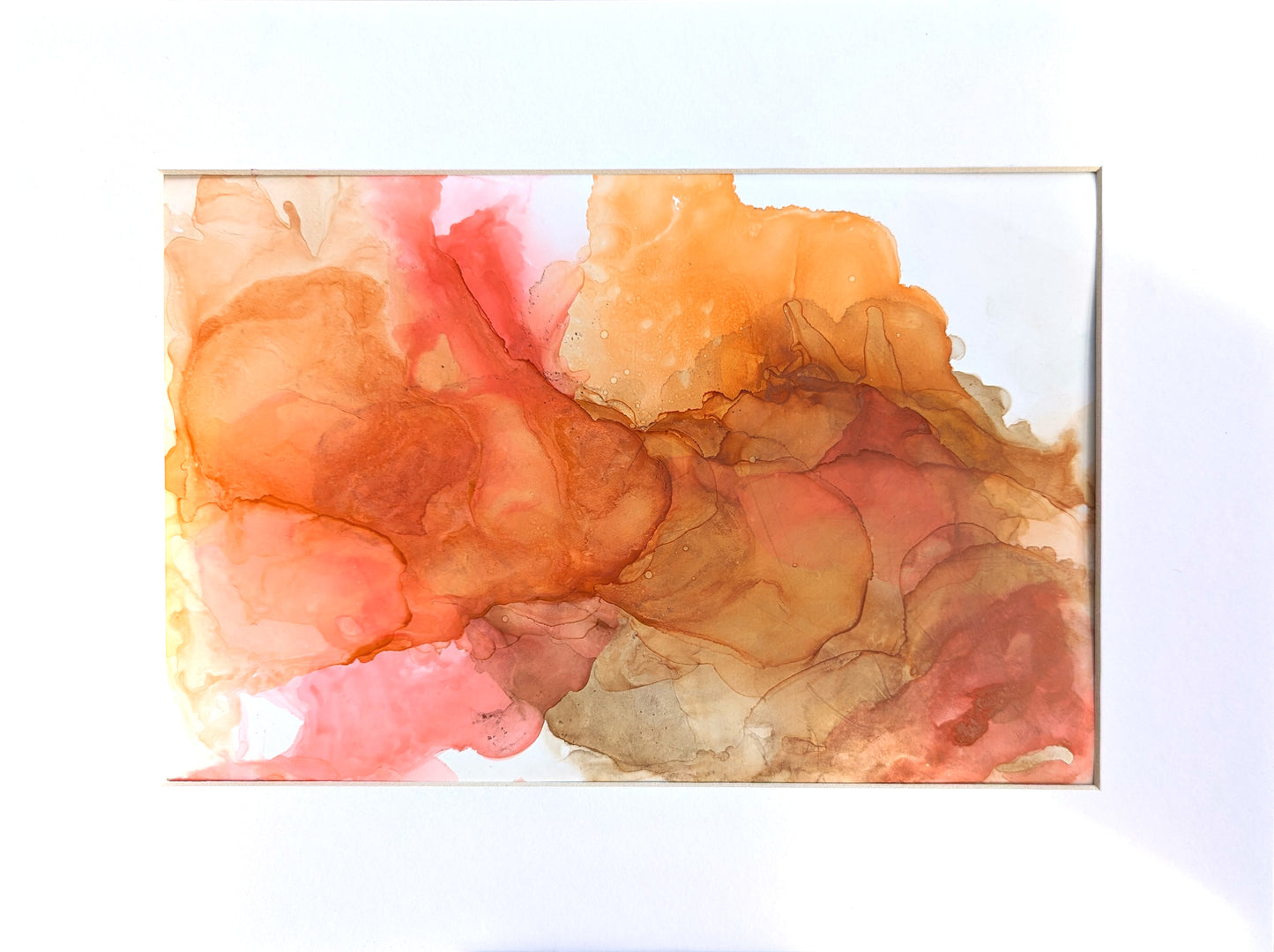 Gentle in Transitions shown with a white mat.