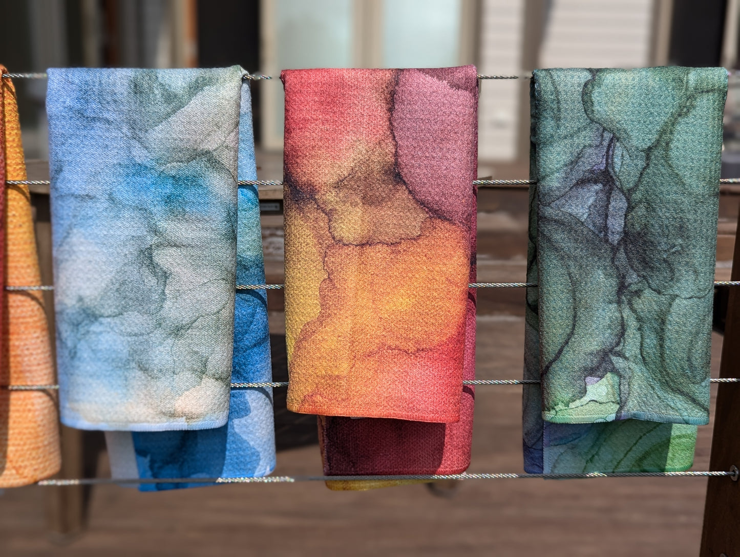microfiber kitchen tea towel | Abundance