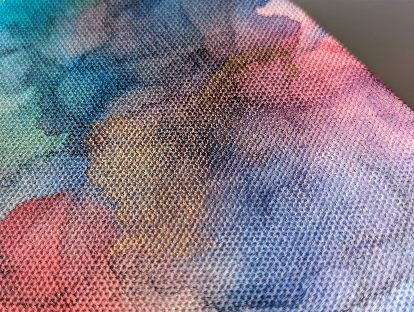 Zoomed in detail of painting.