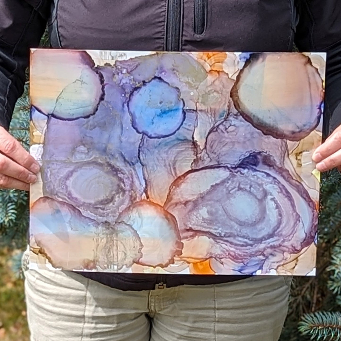 at the highest frequency | abstract art original