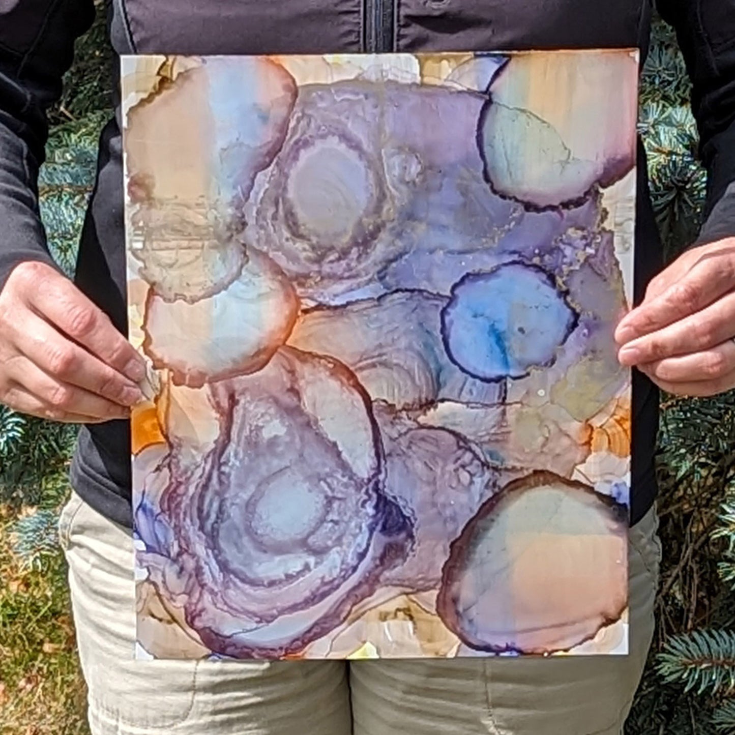 at the highest frequency | abstract art original