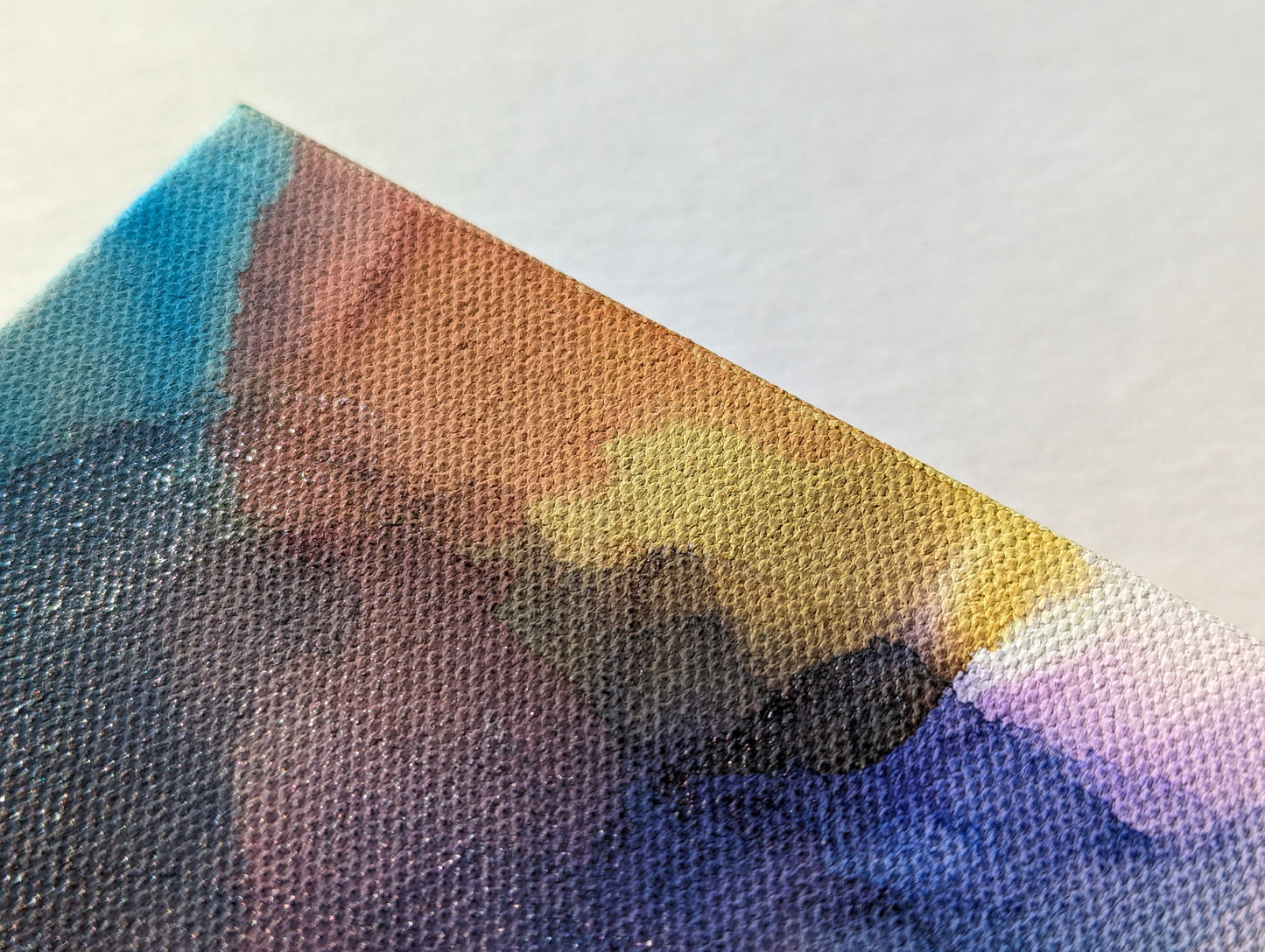 Zoomed in detail of painting.