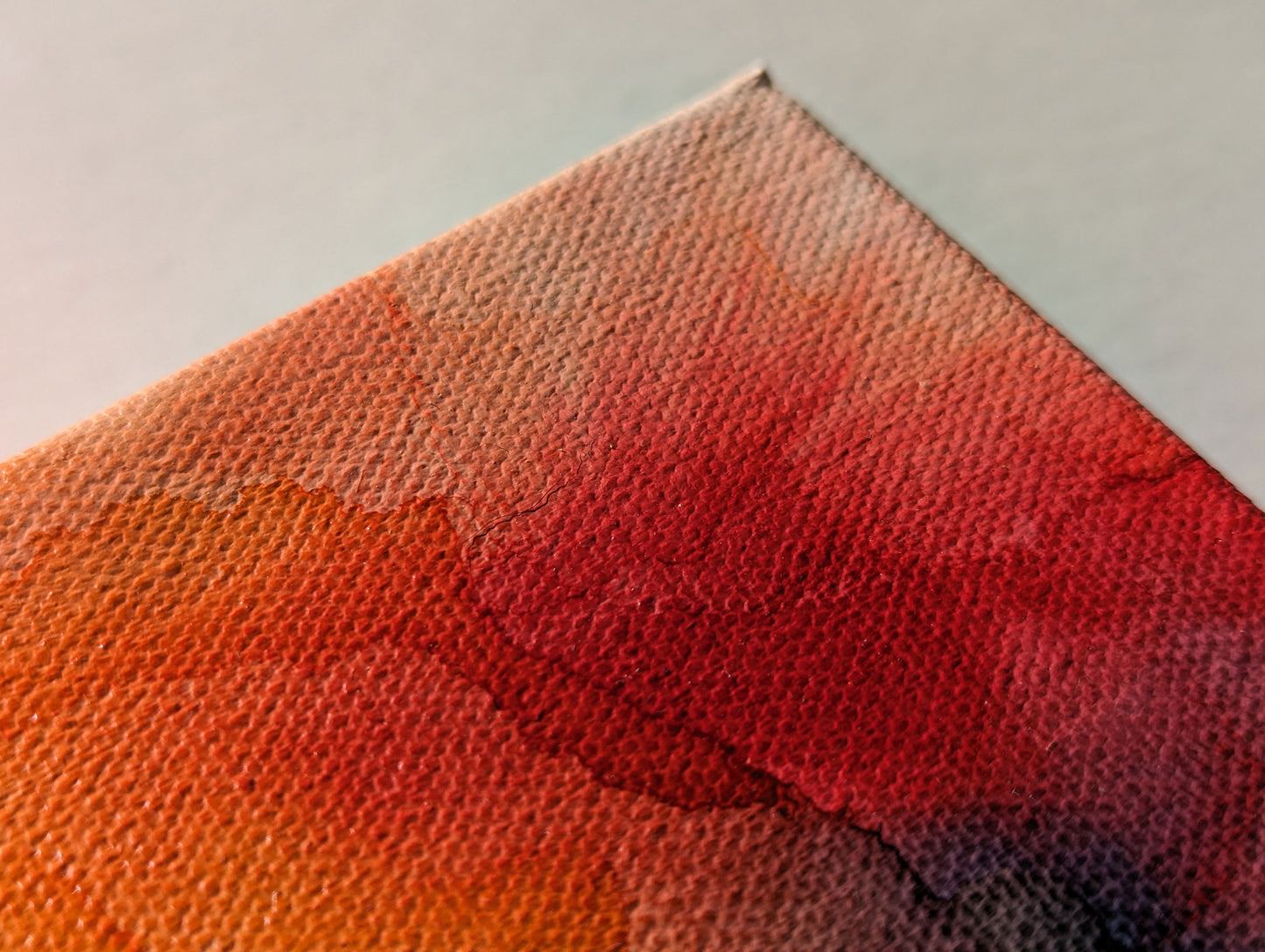 Zoomed in detail of painting.