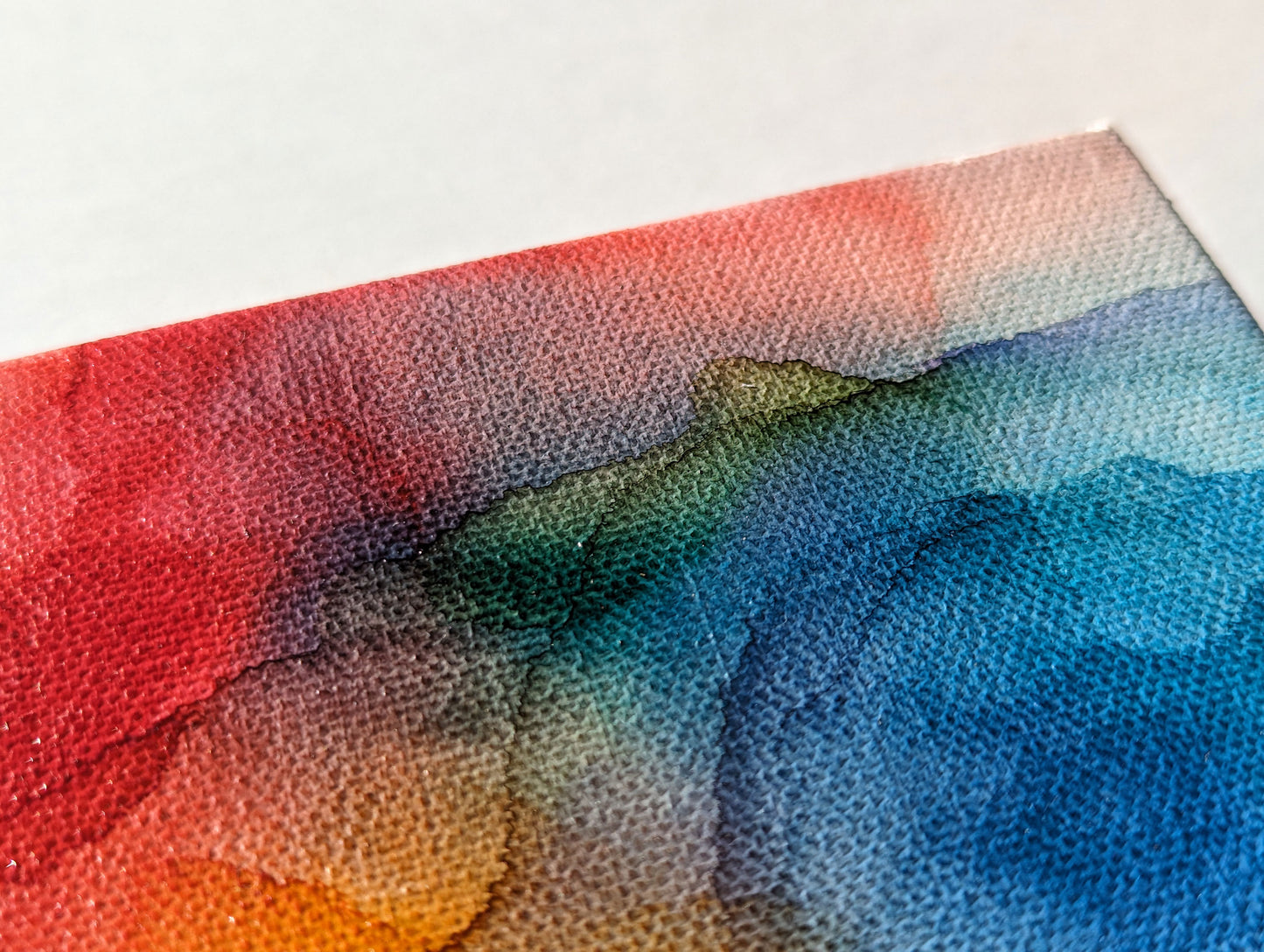Zoomed in detail of painting.