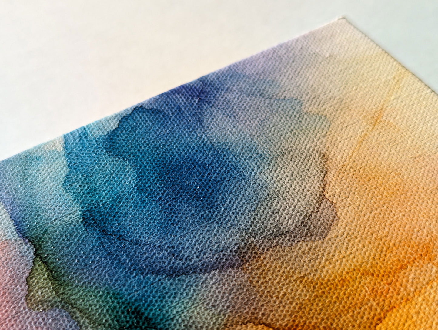 Zoomed in detail of painting.