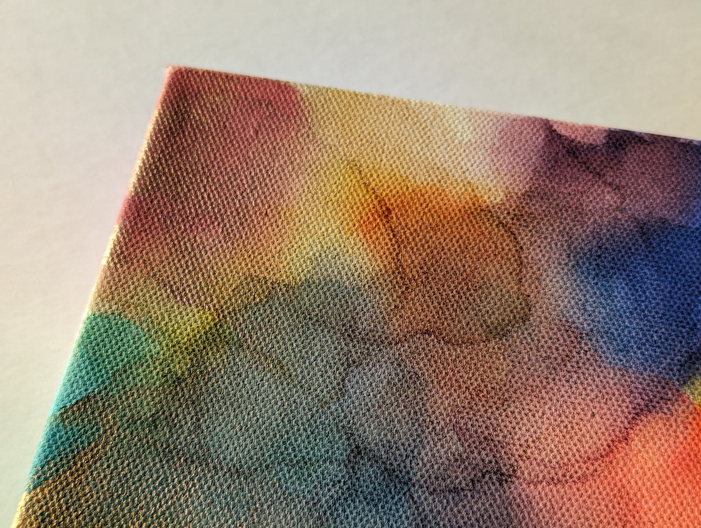 Zoomed in detail of painting.