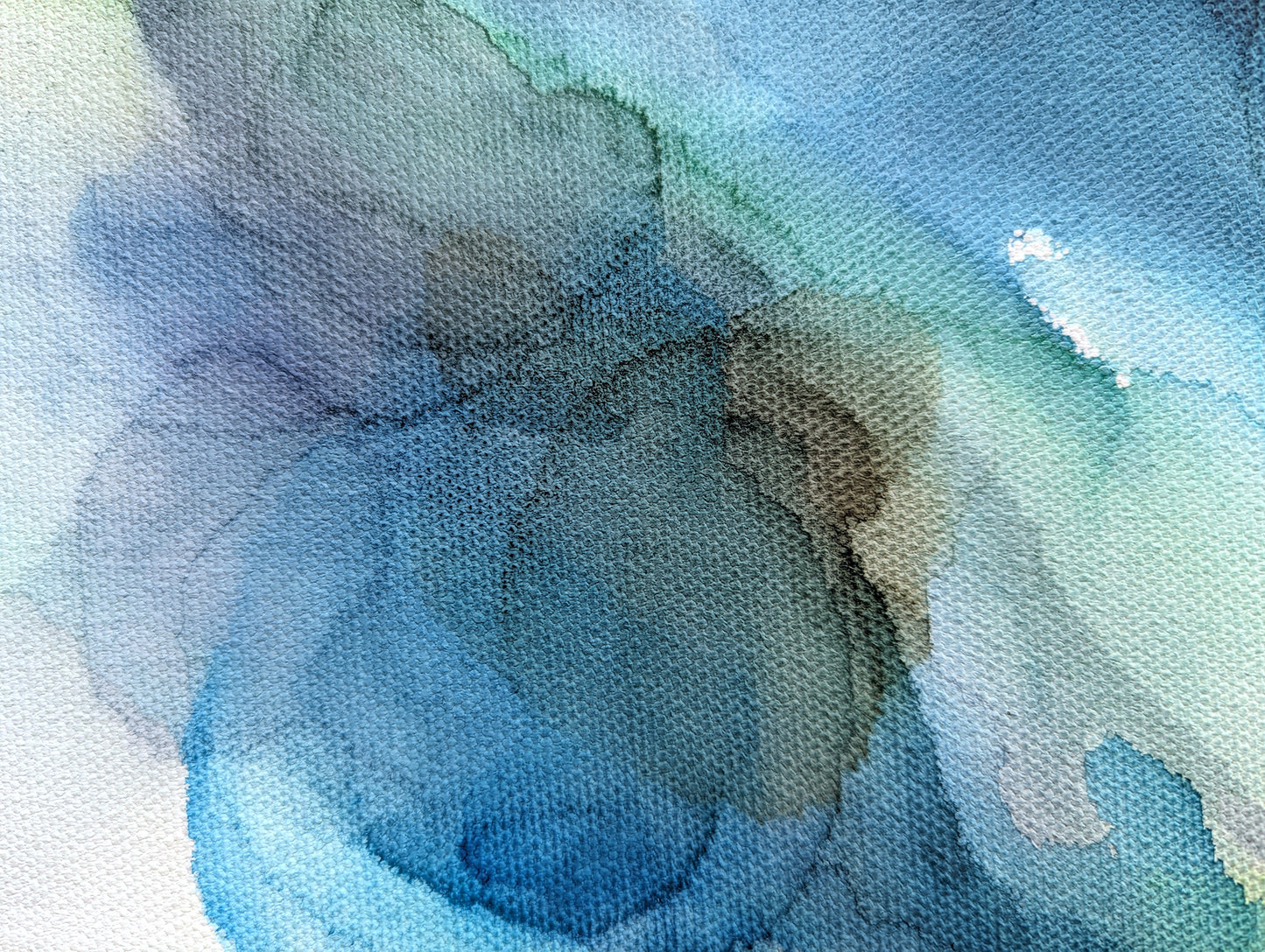 Zoomed in detail of painting.