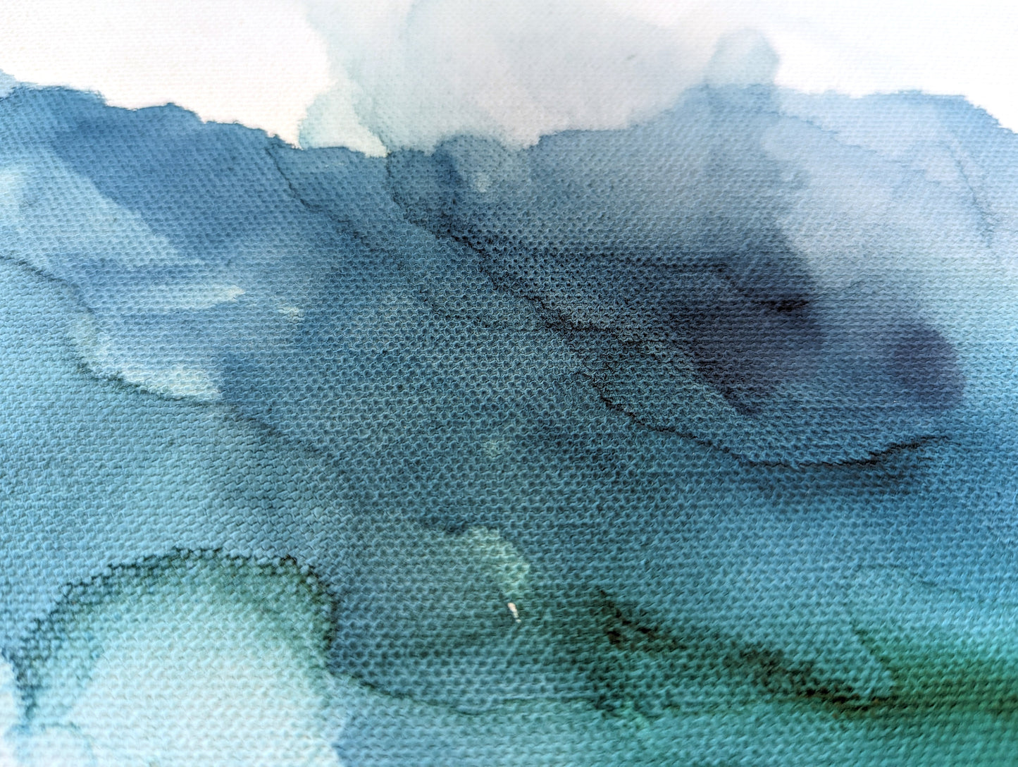 Zoomed in detail of painting.