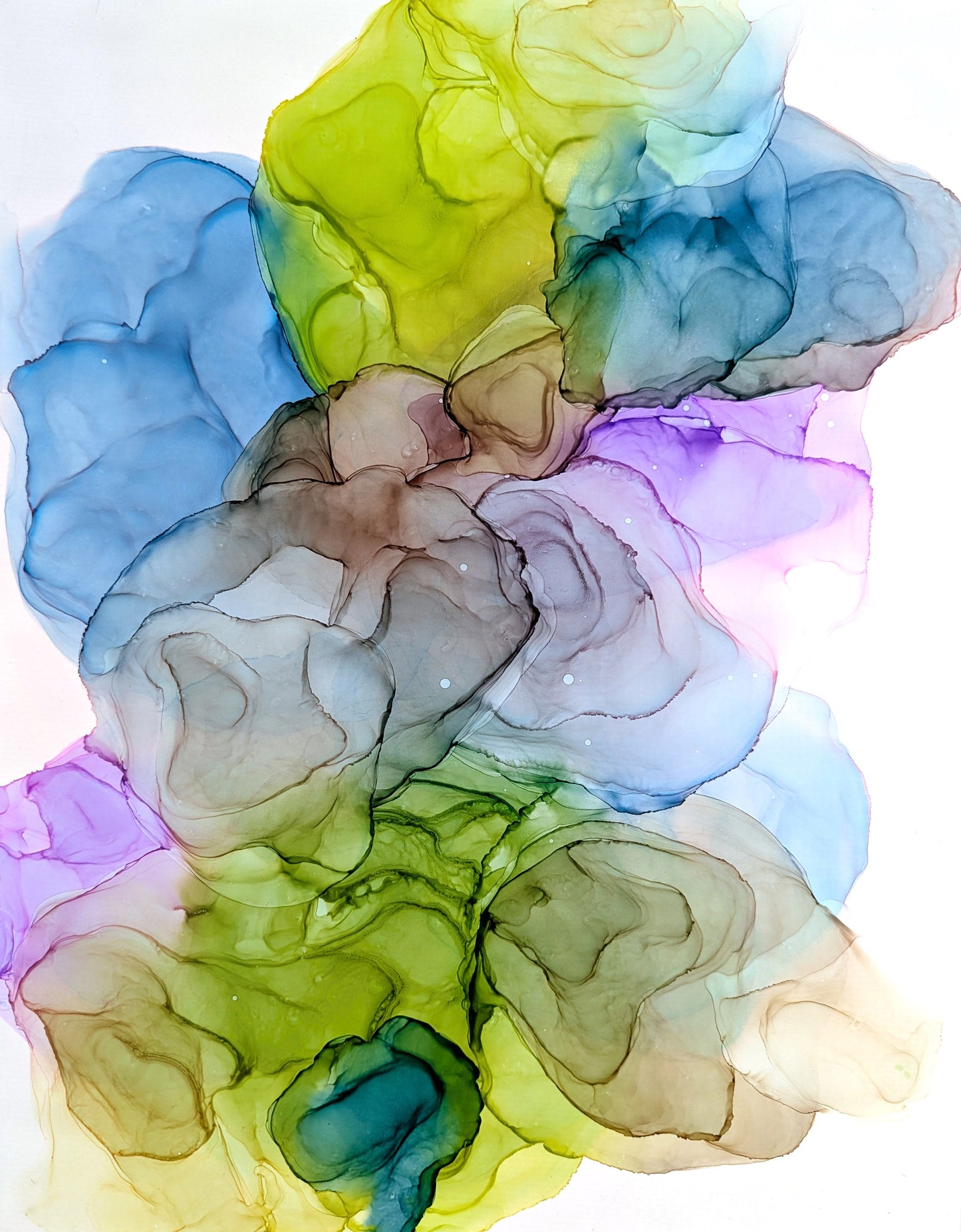 echoes of the earth | abstract art original