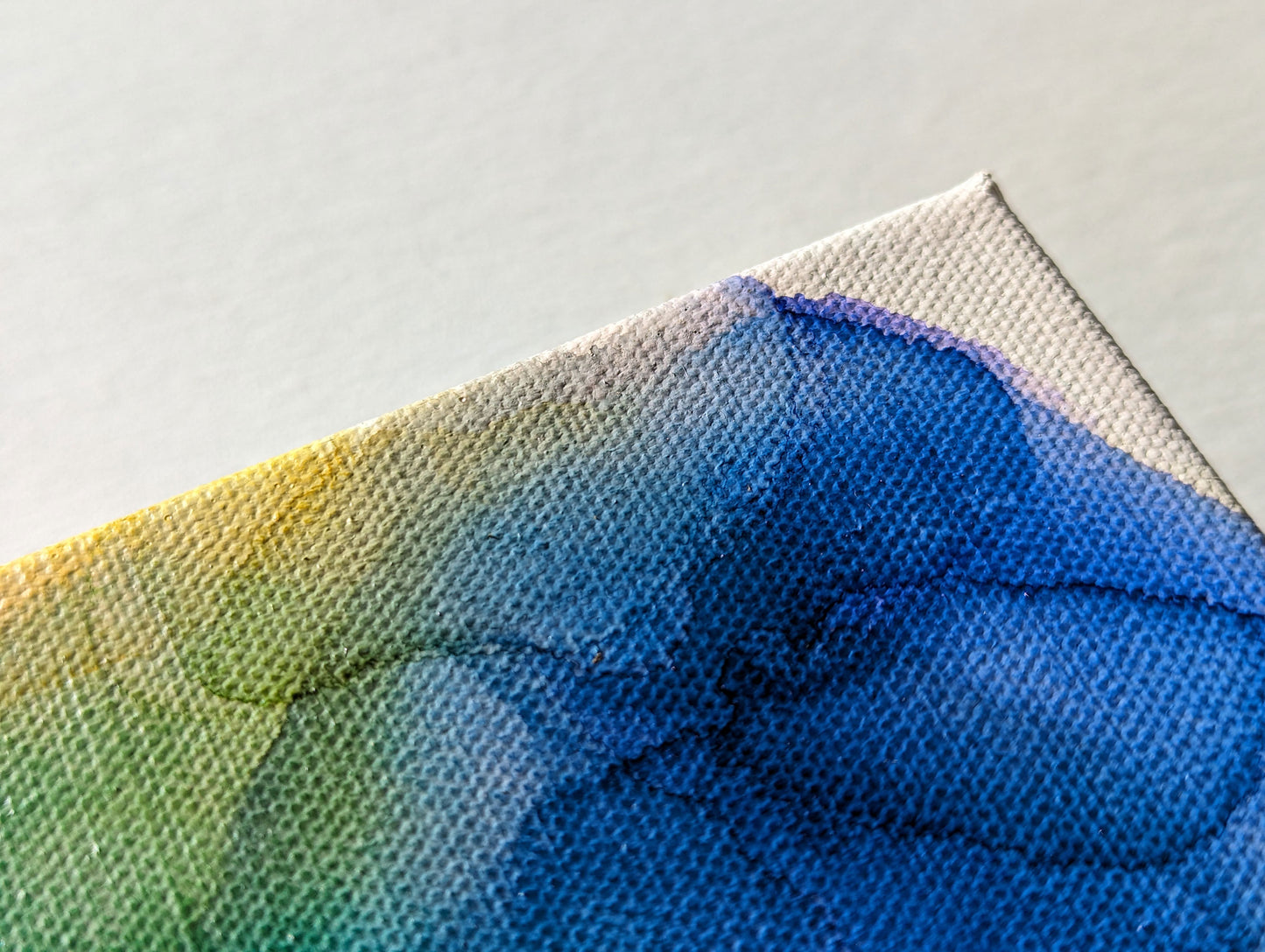Zoomed in detail of painting.