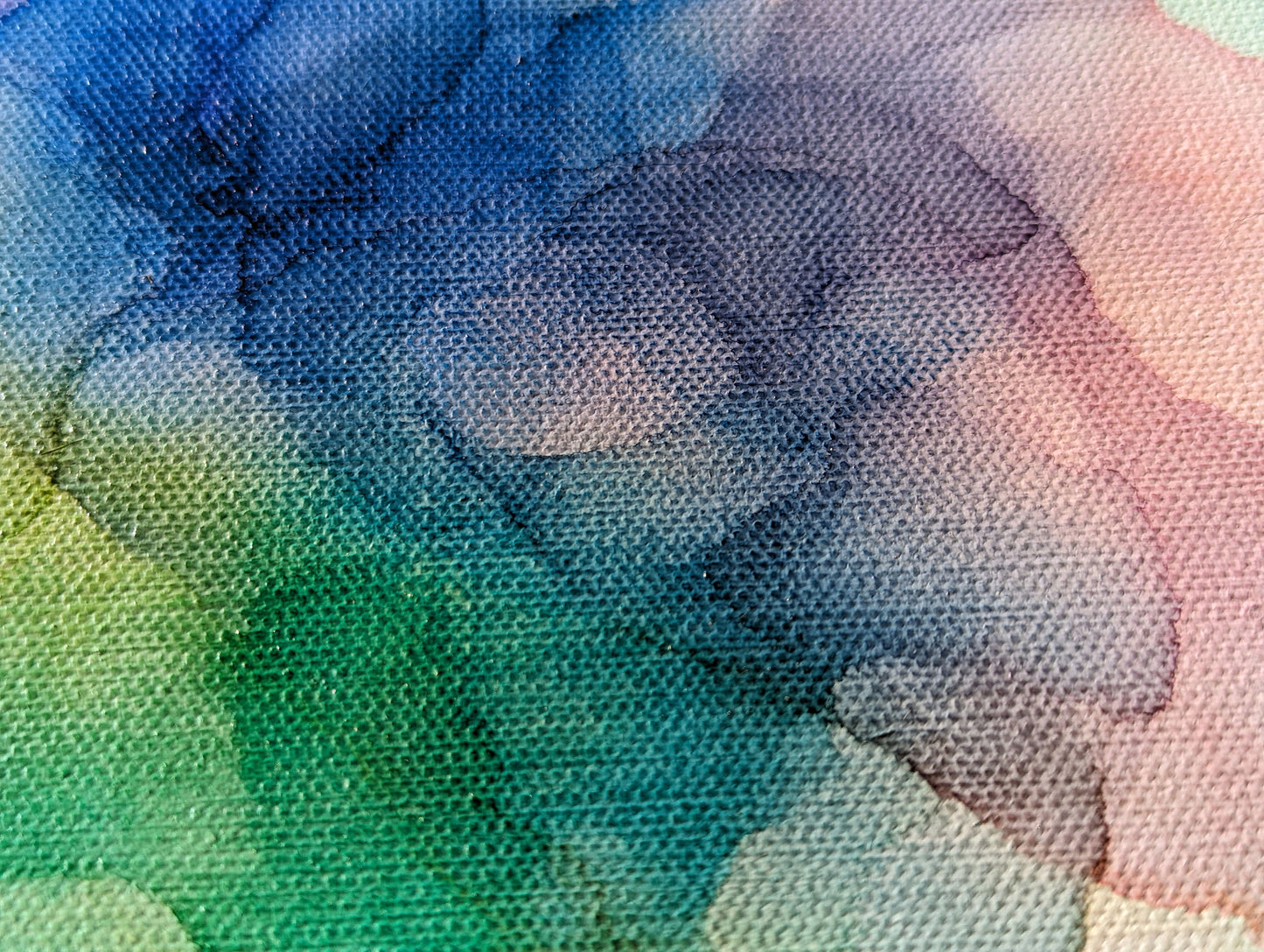 Zoomed in detail of painting.