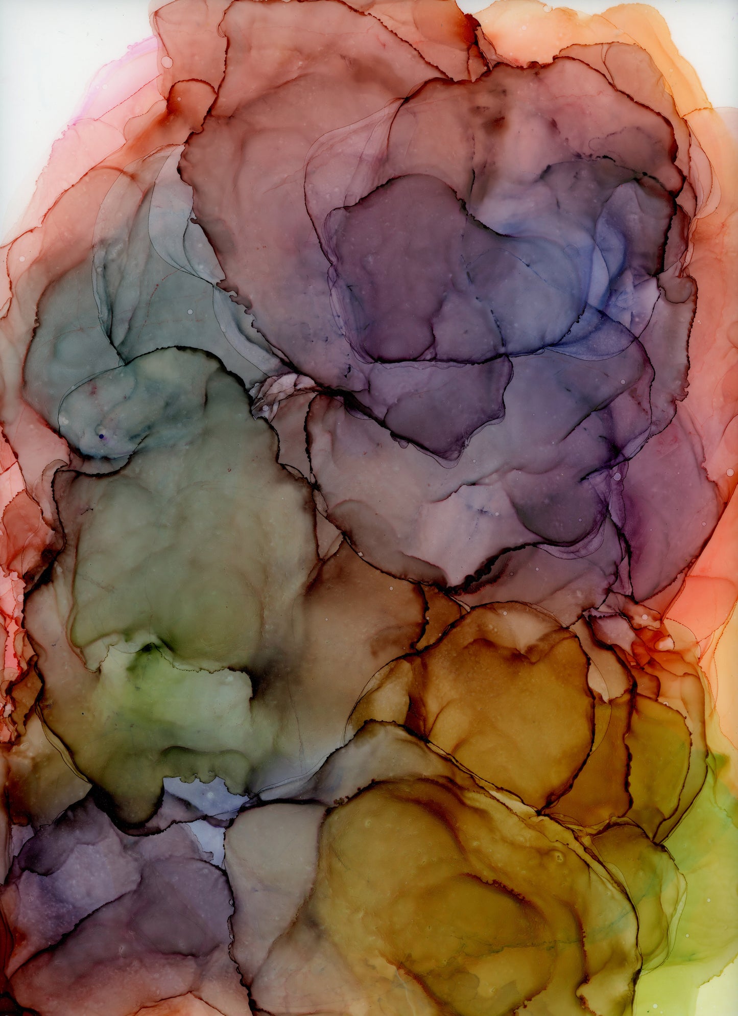 Scanned painting showing details and colors.
