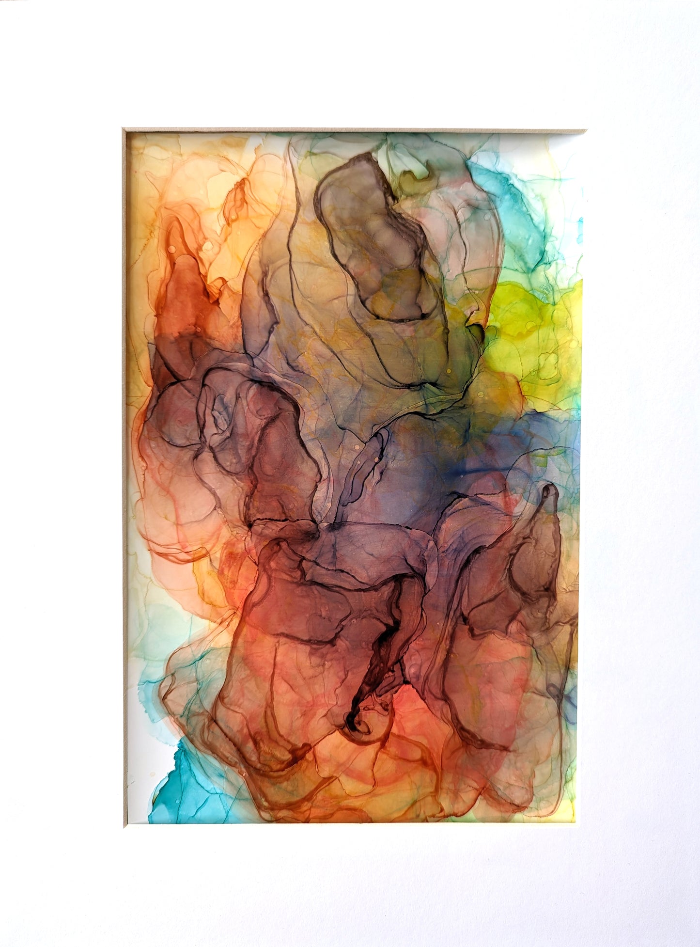 Find Flow in the Unfolding with a white mat.