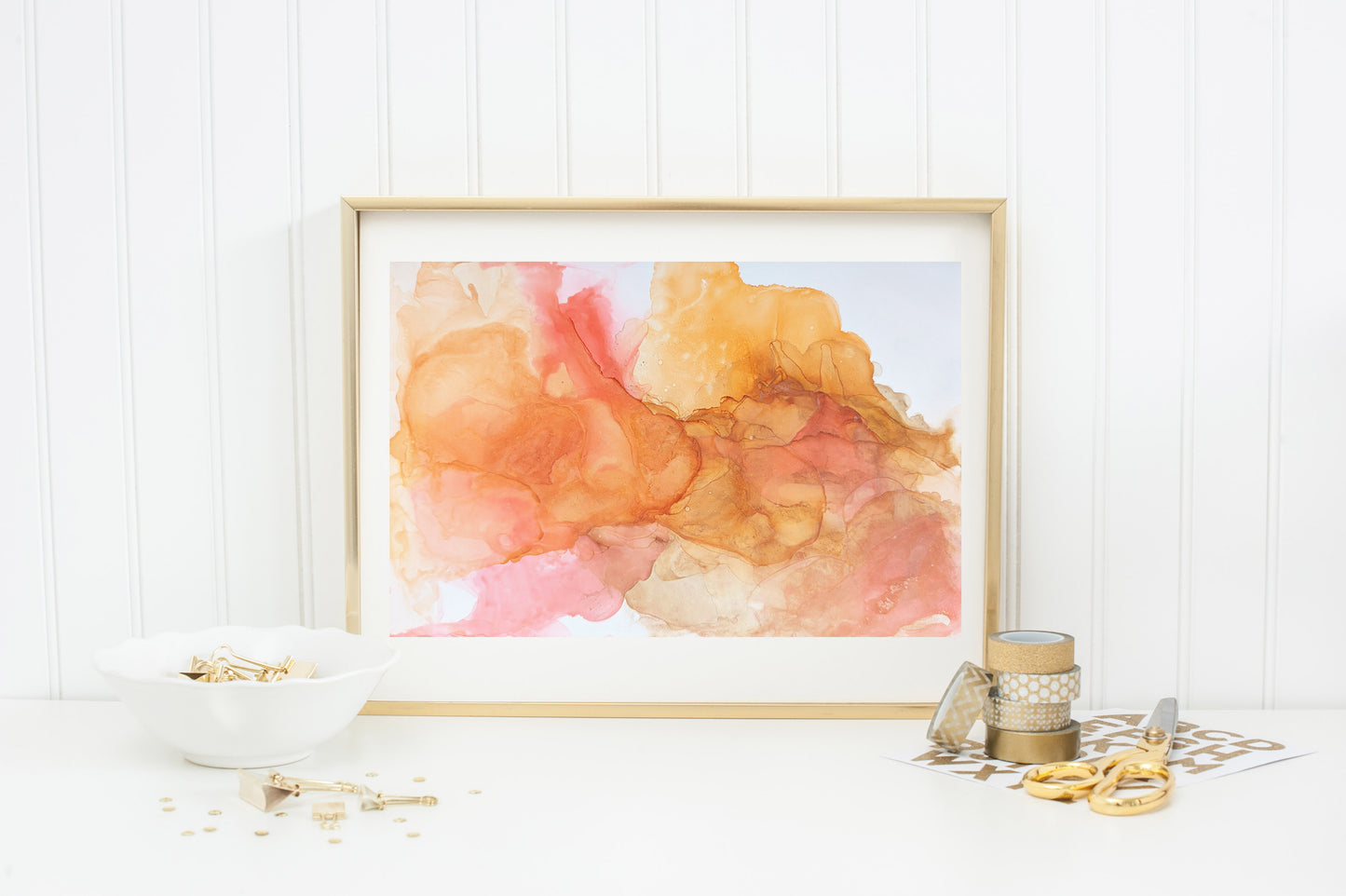 gentle in transitions | abstract art original