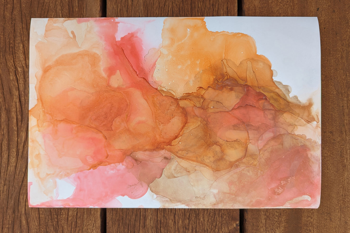 gentle in transitions | abstract art original