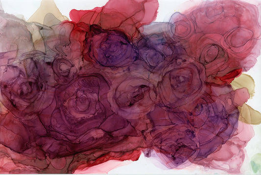 inviting love and joy | abstract original art