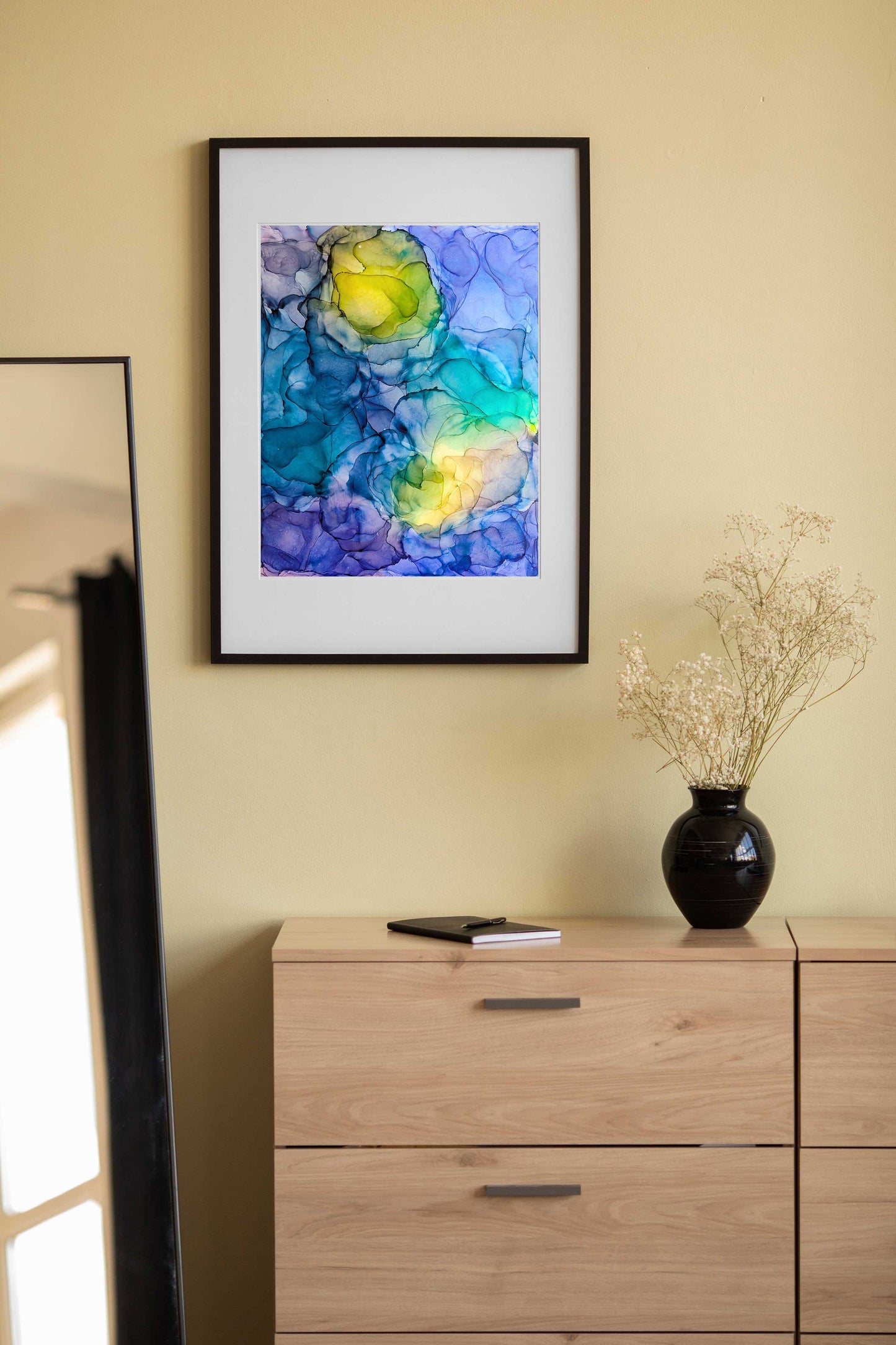 luminous tide | abstract art original
