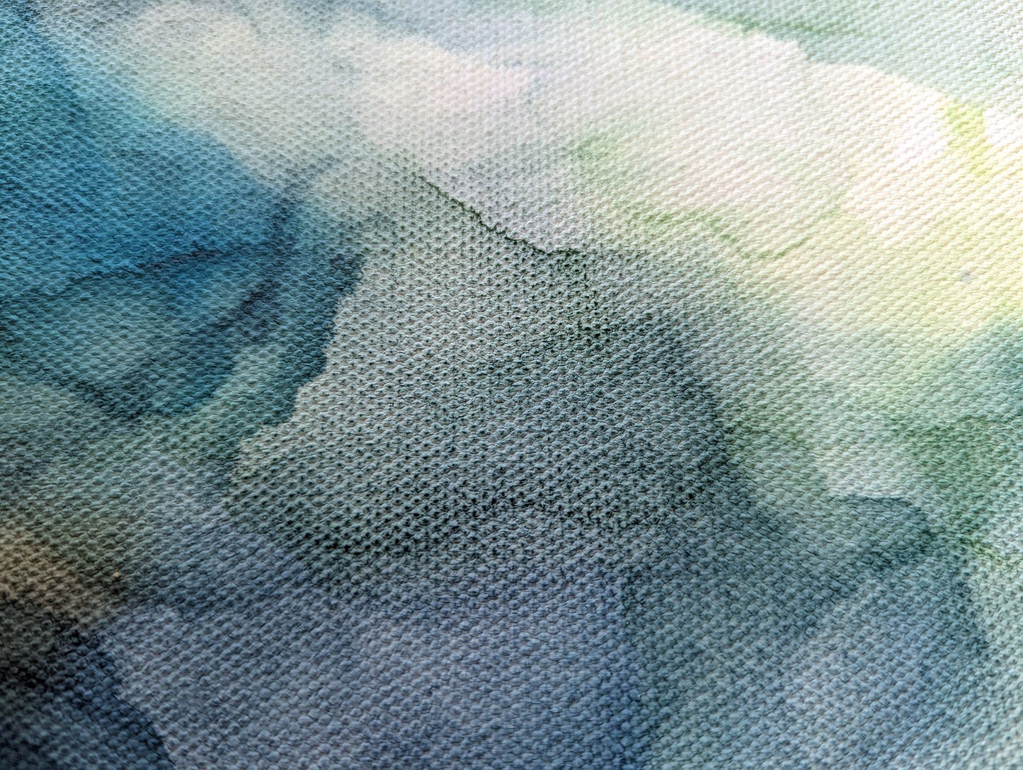 Zoomed in detail of painting.