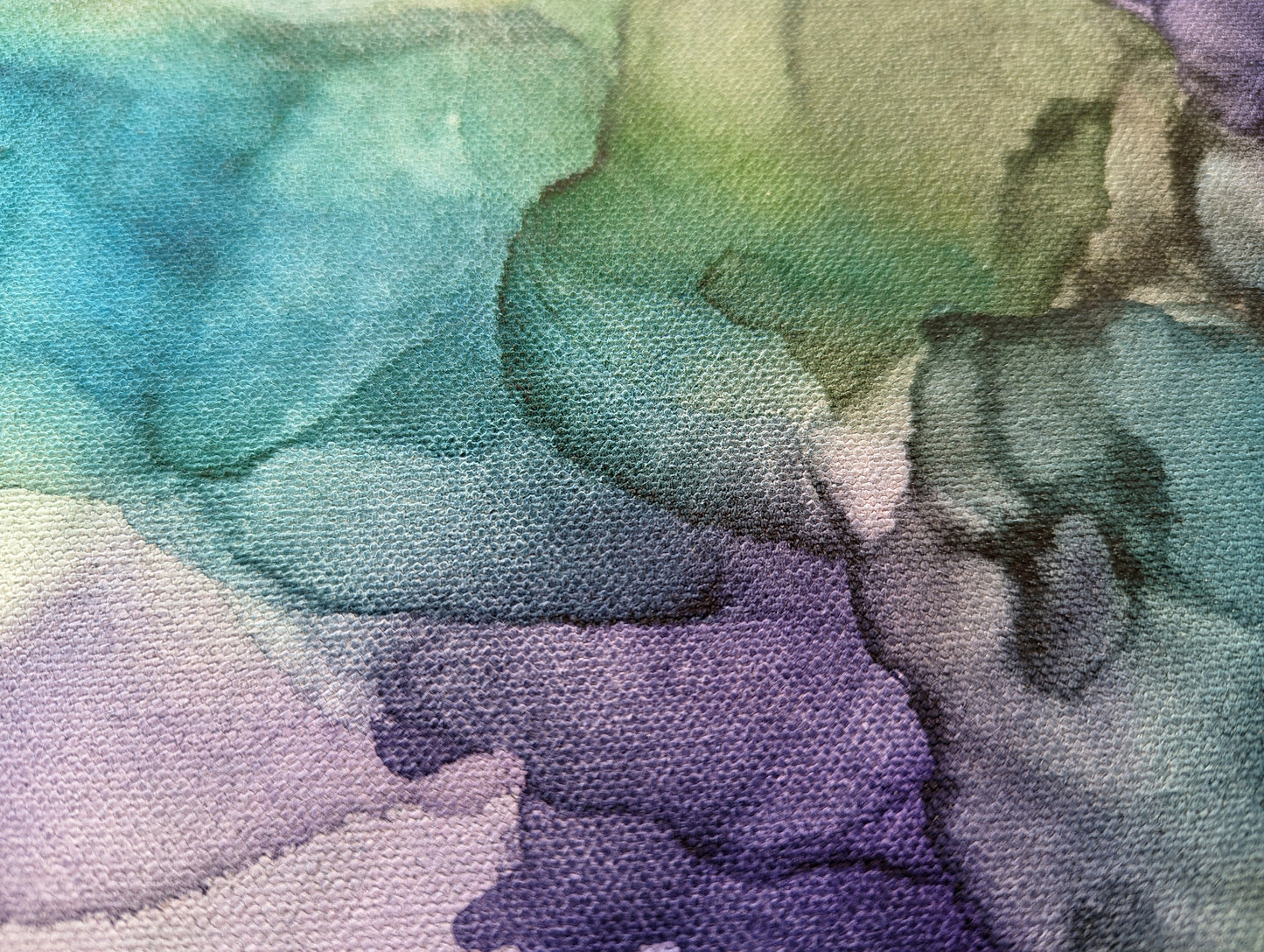 Zoomed in detail of painting.