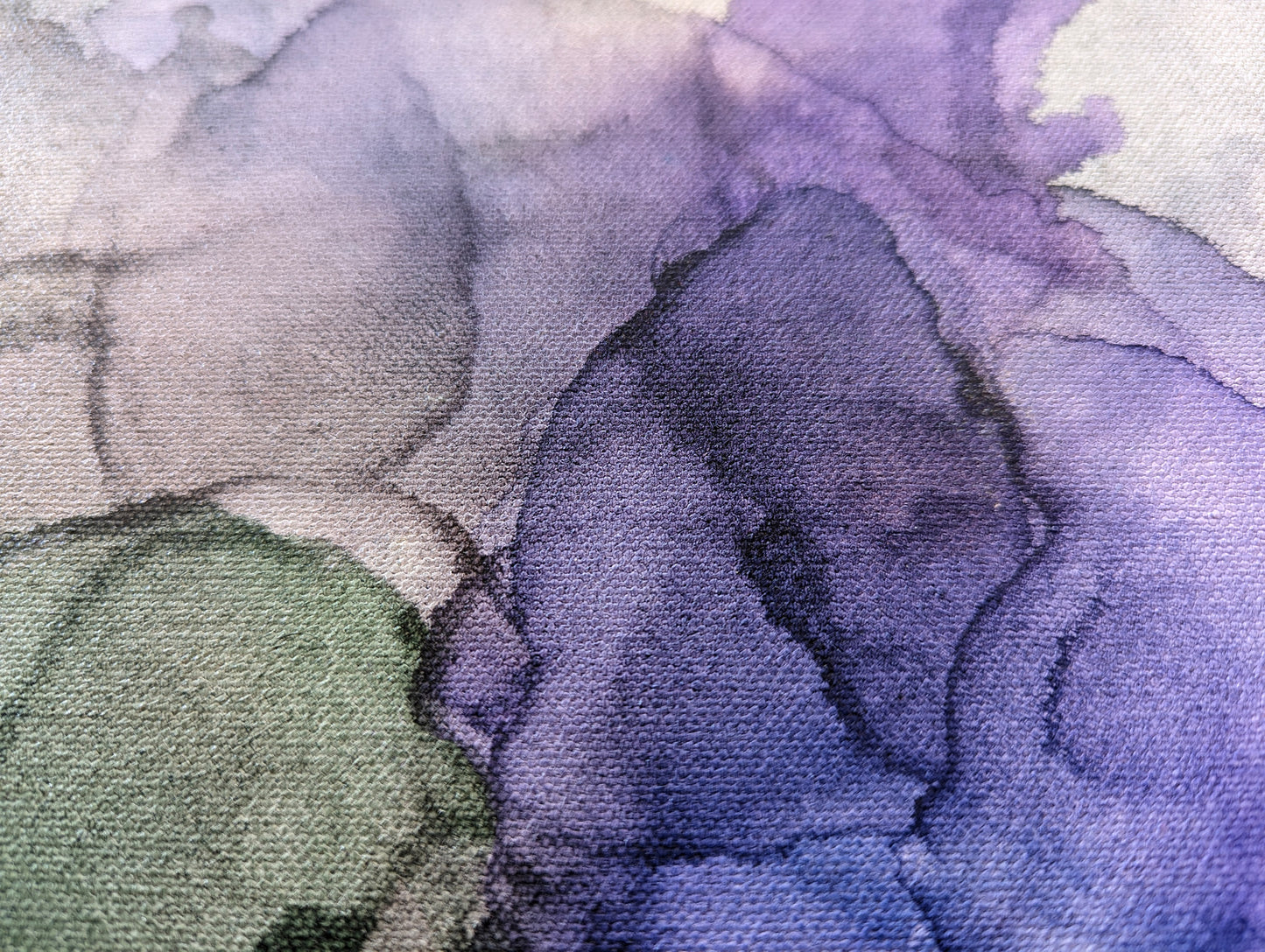 Zoomed in detail of painting.