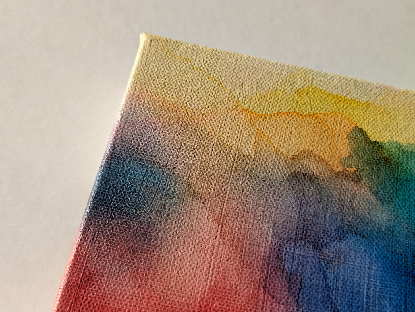 Zoomed in detail of painting.