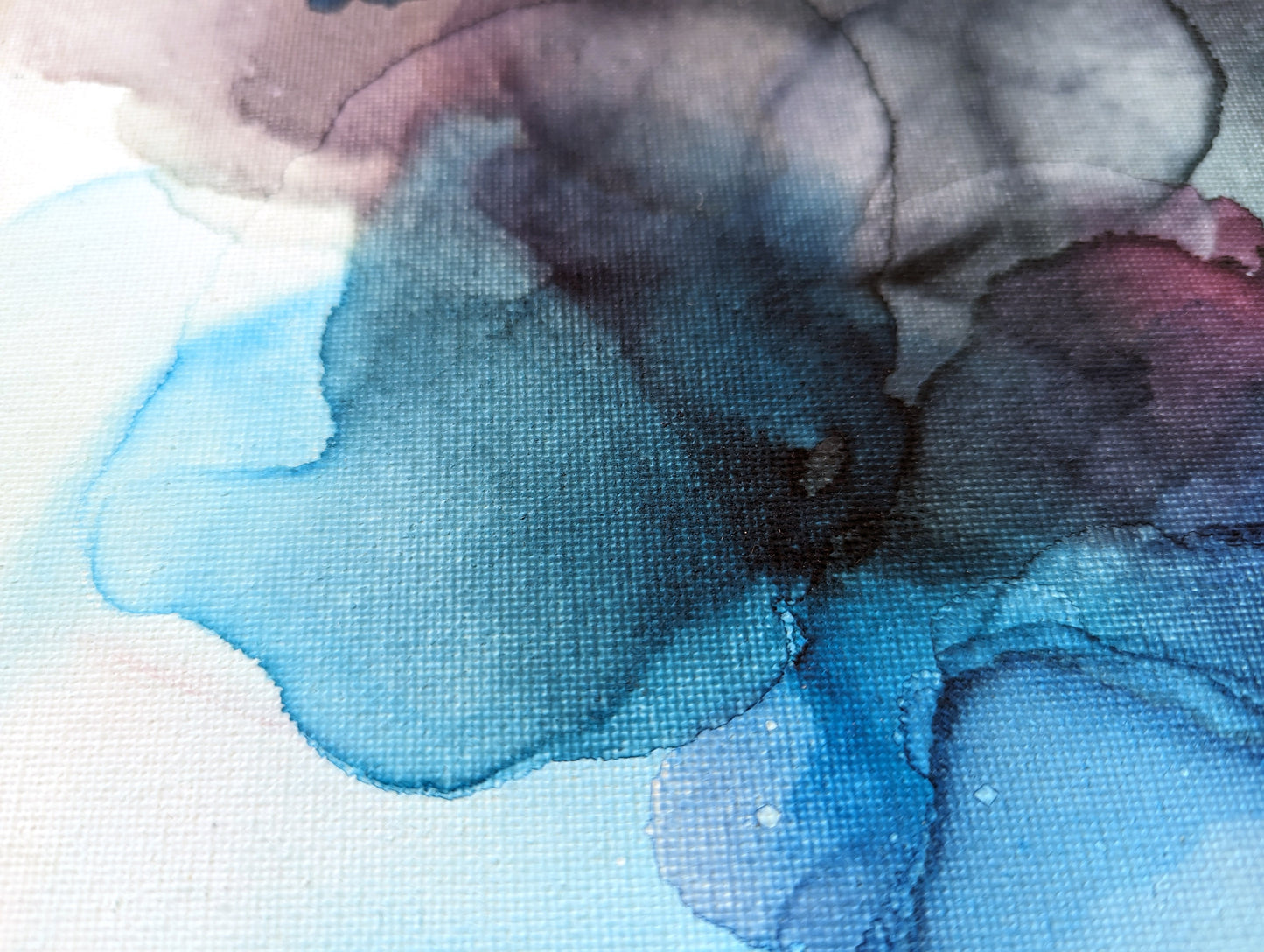 Zoomed in detail of painting.