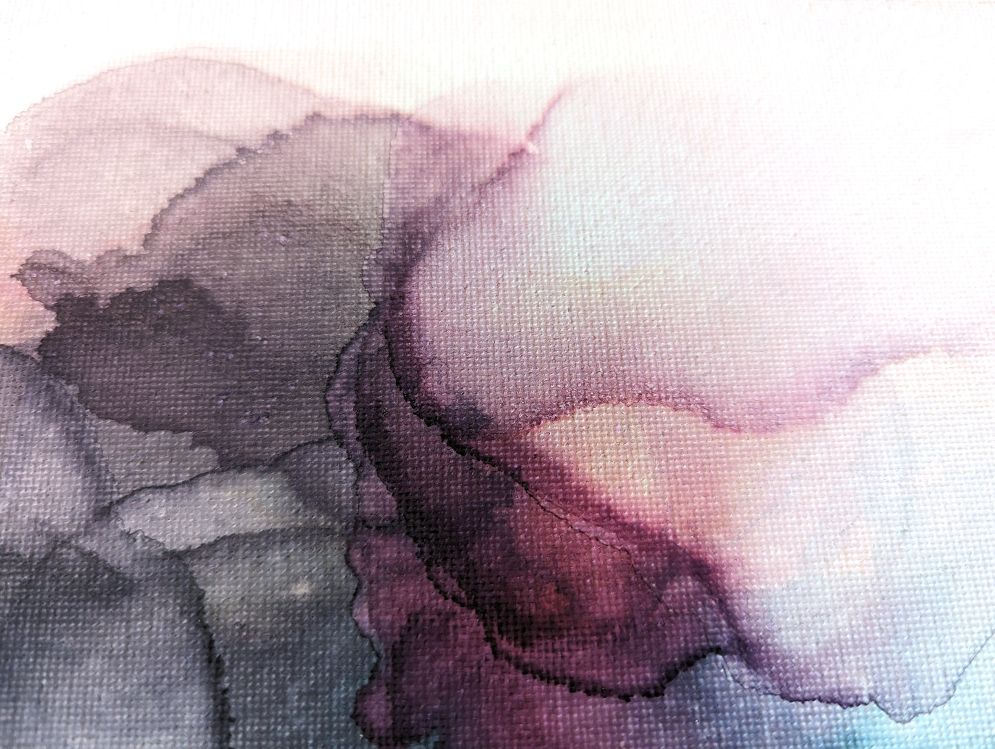 Zoomed in detail of painting.