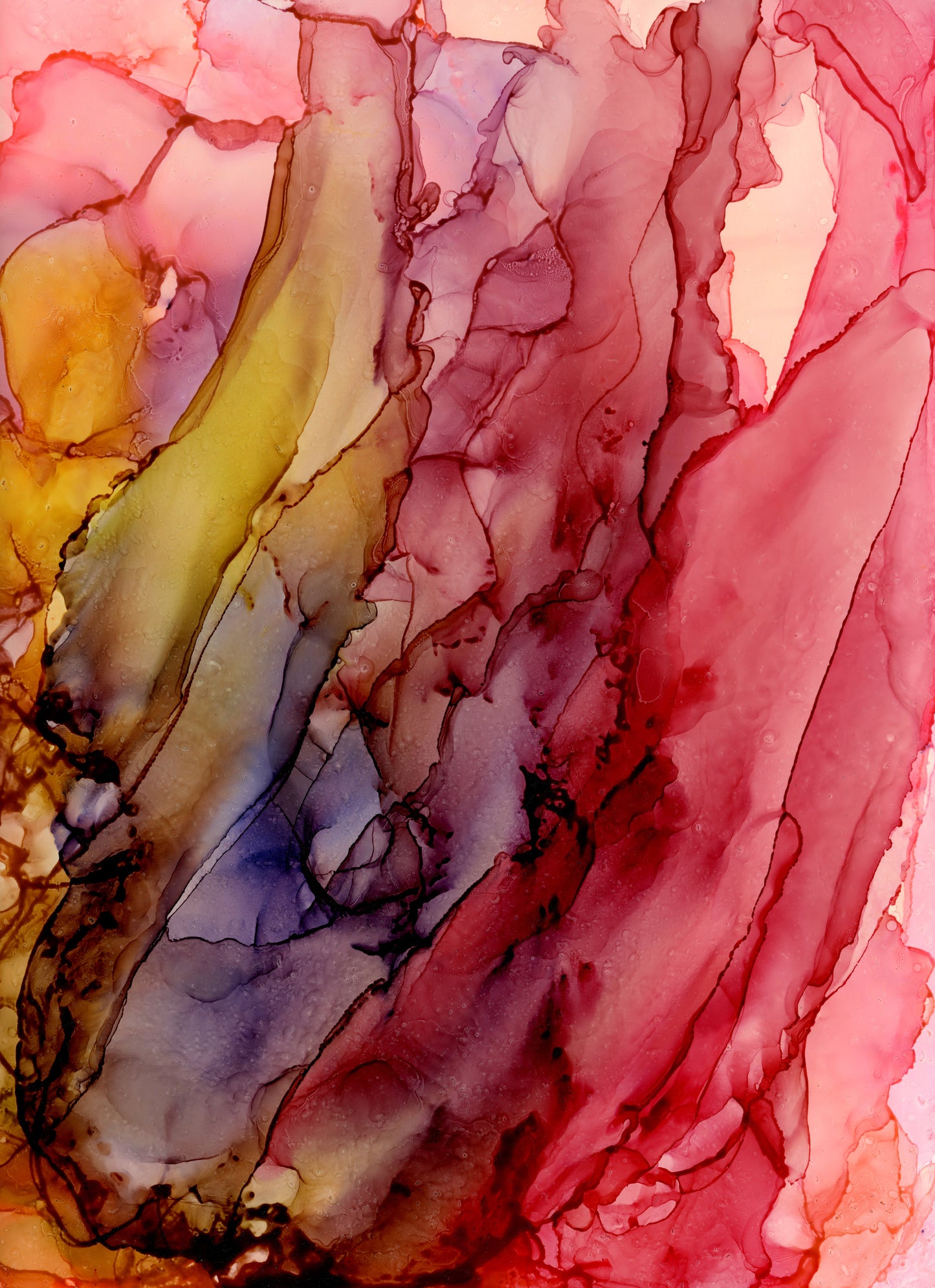 Scanned painting showing details and colors.