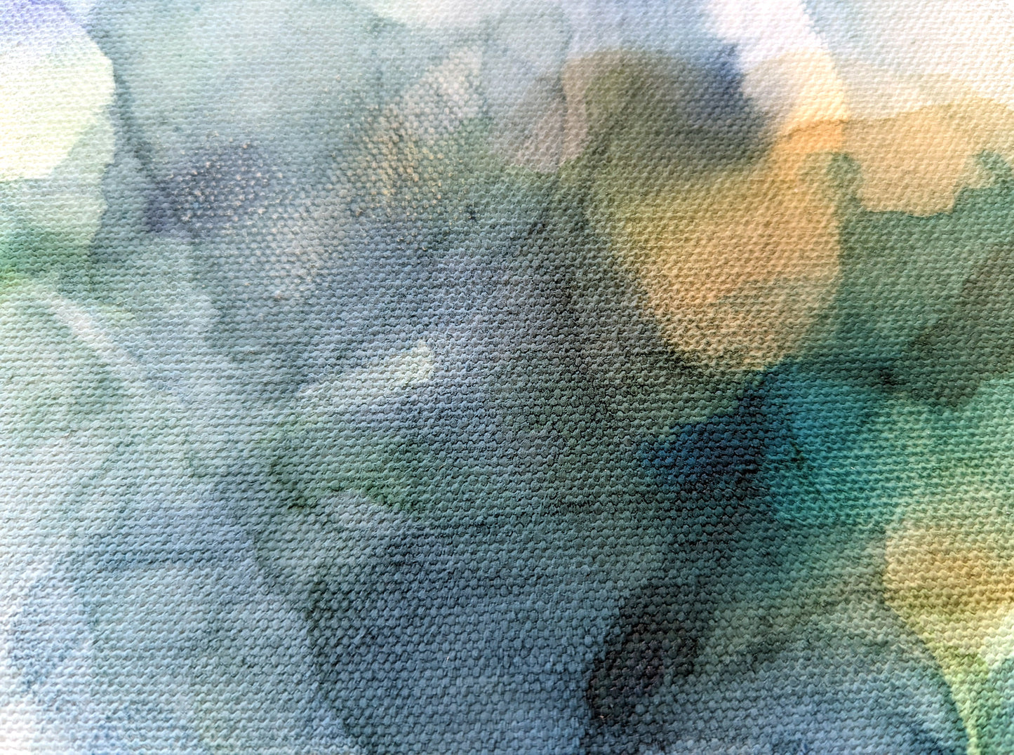 Zoomed in detail of painting.