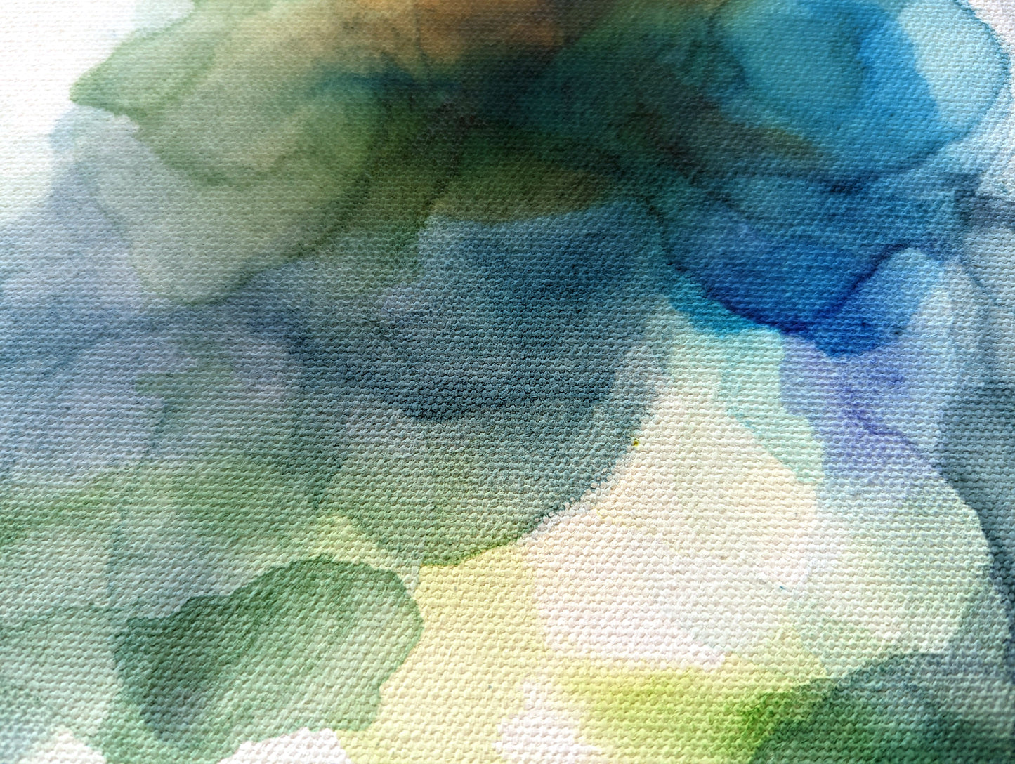 Zoomed in detail of painting.