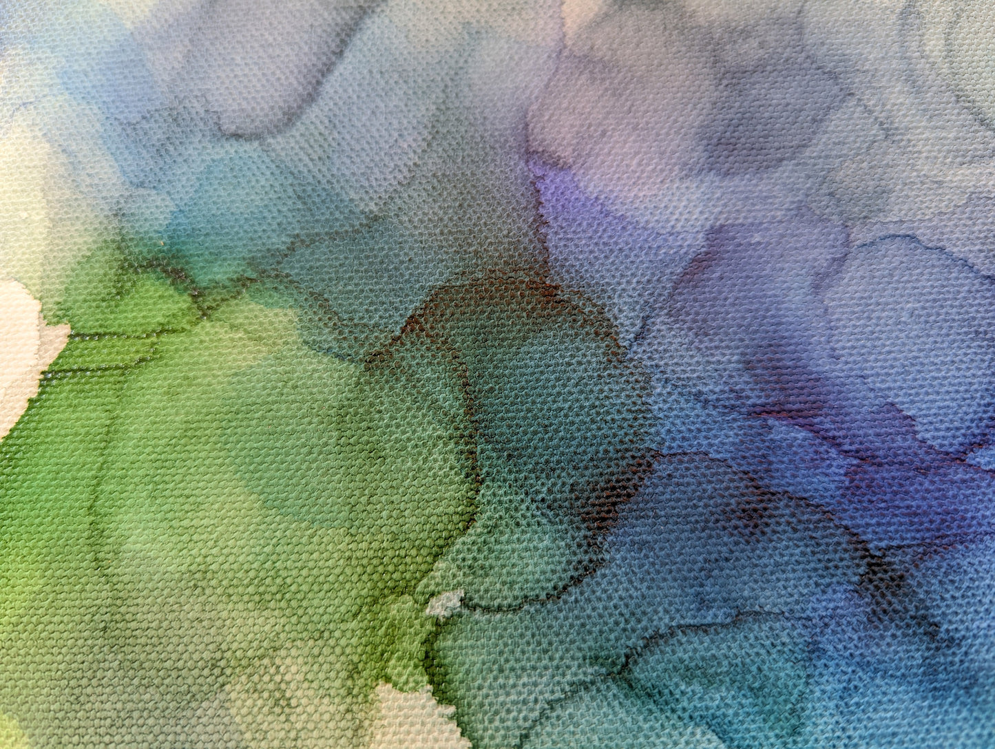 Zoomed in detail of painting.