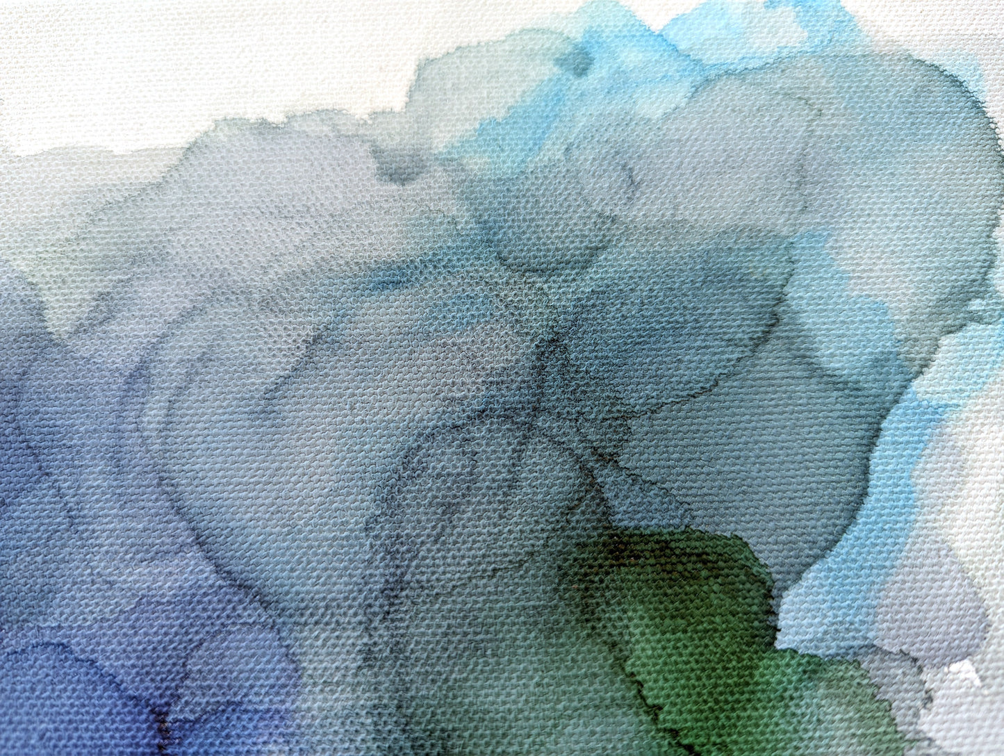 Zoomed in detail of painting.