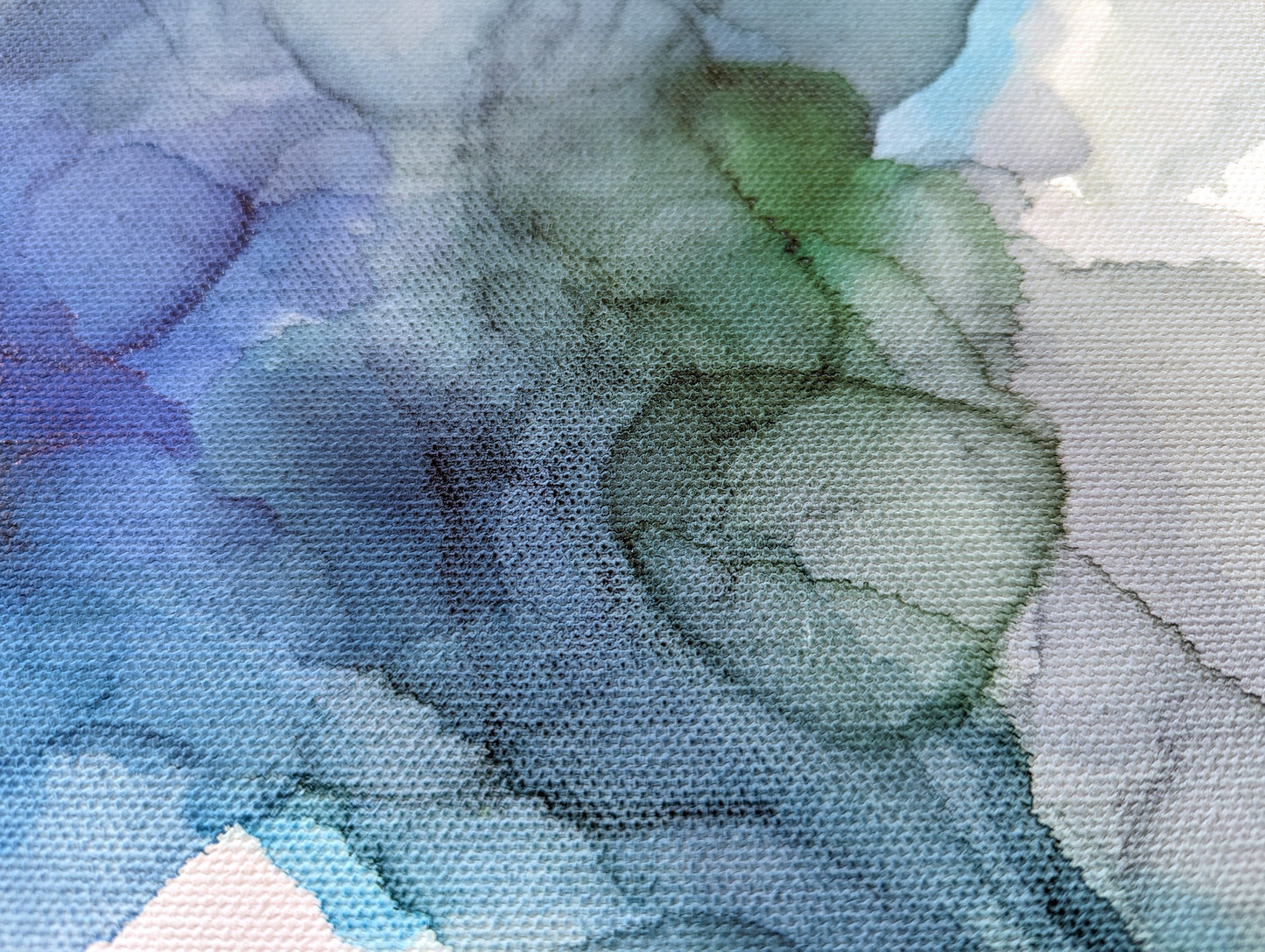 Zoomed in detail of painting.