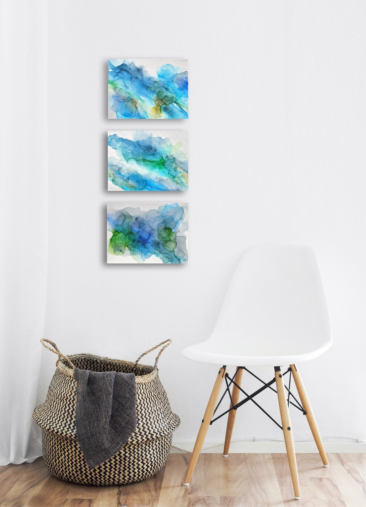 carried by the stream | abstract art original