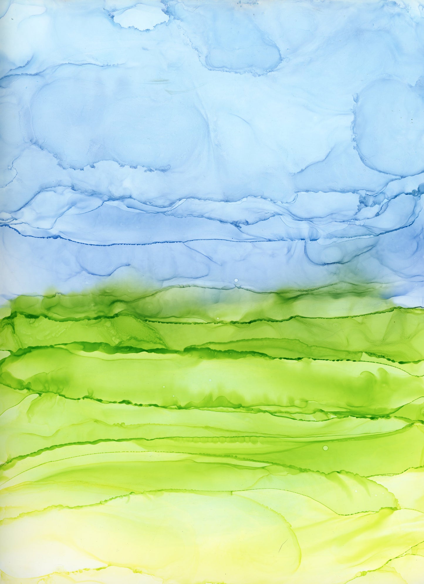 Space for New Beginnings | abstract original art