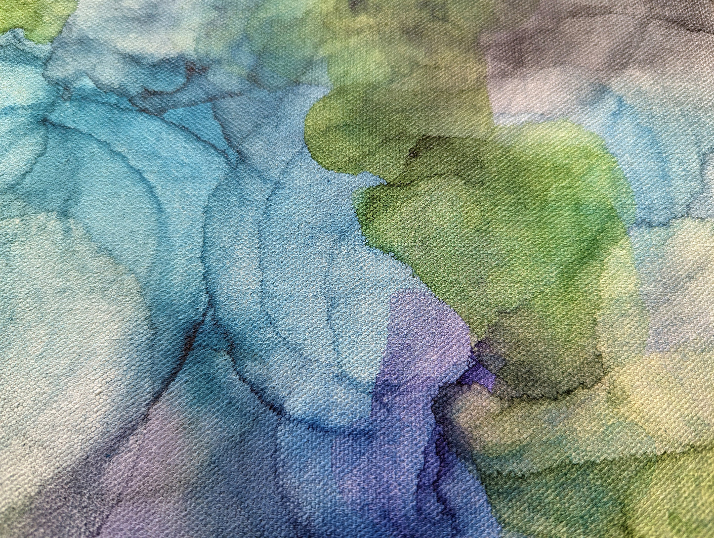 Zoomed in detail of painting.