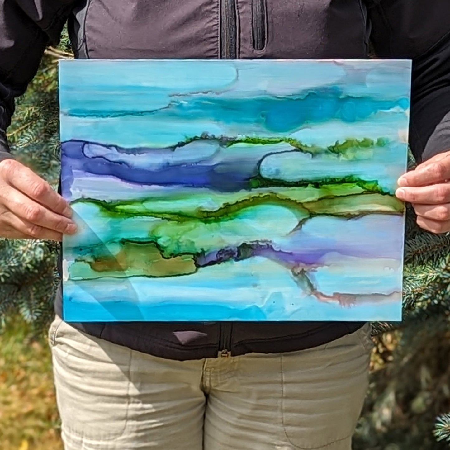 strength in quiet | abstract art original