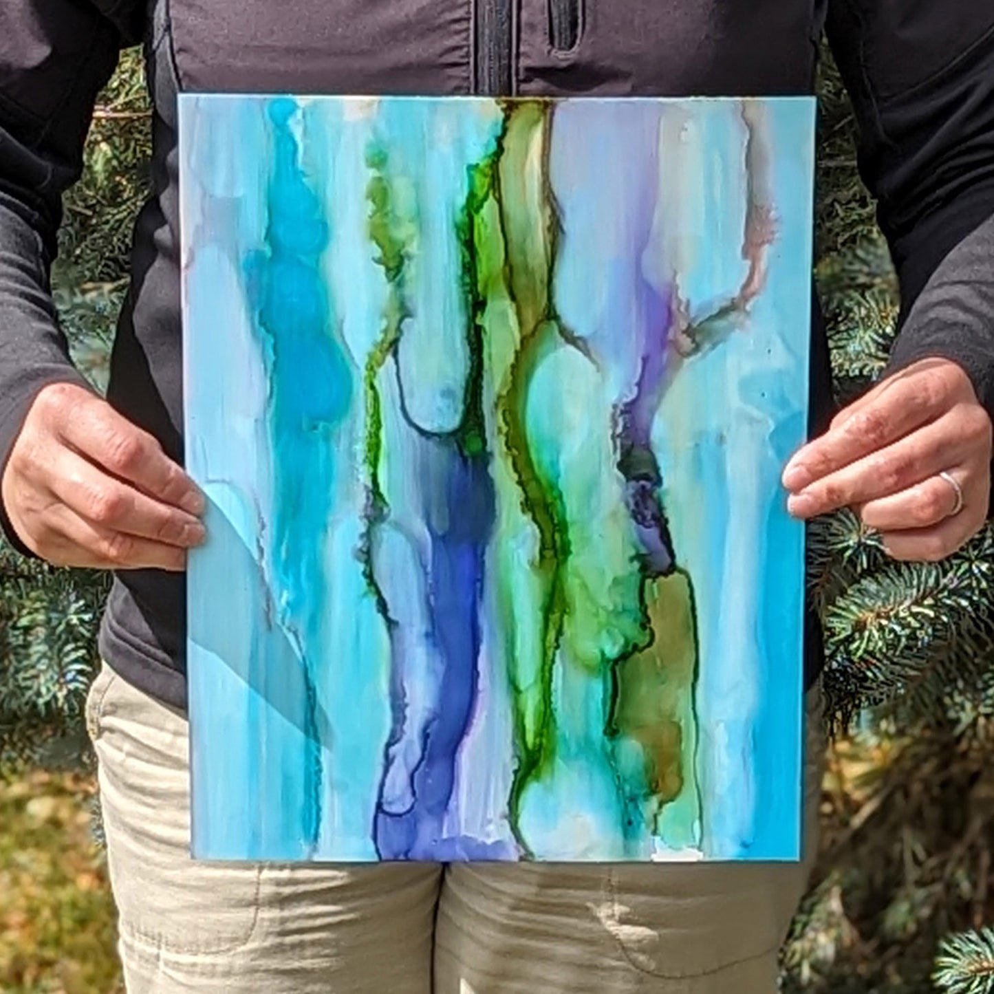 strength in quiet | abstract art original