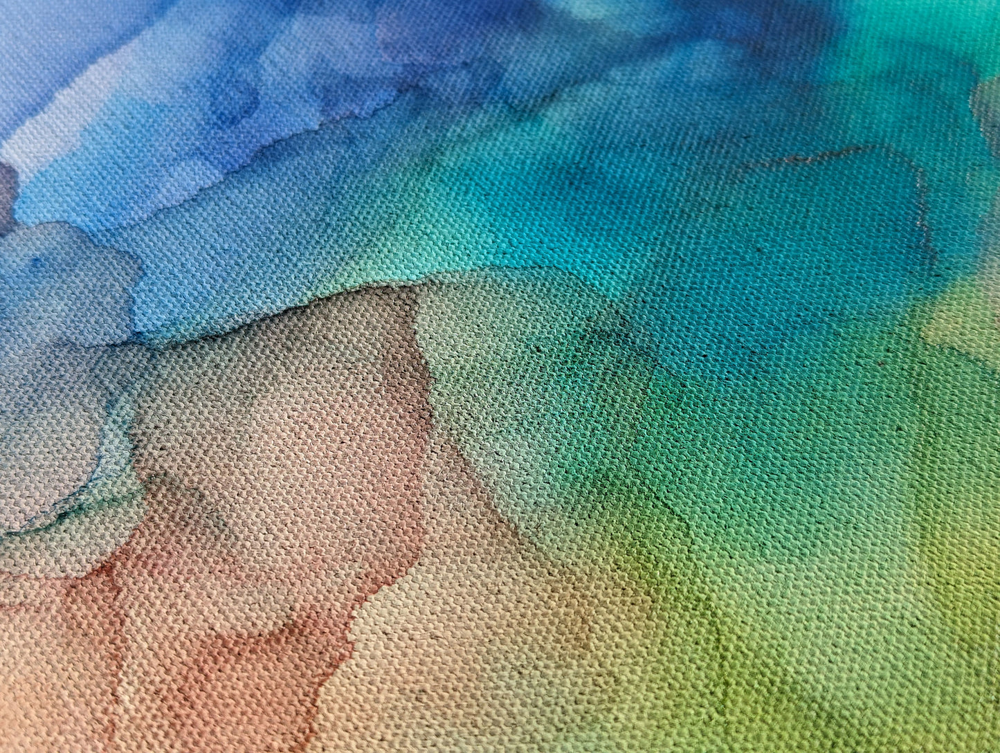 Zoomed in detail of painting.