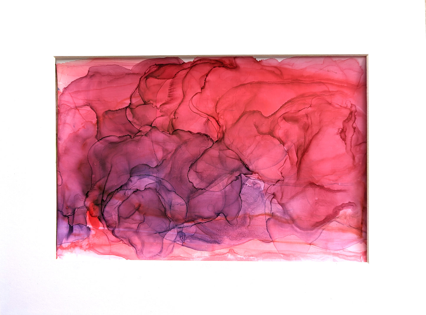 Unshakeable shown with a white mat.